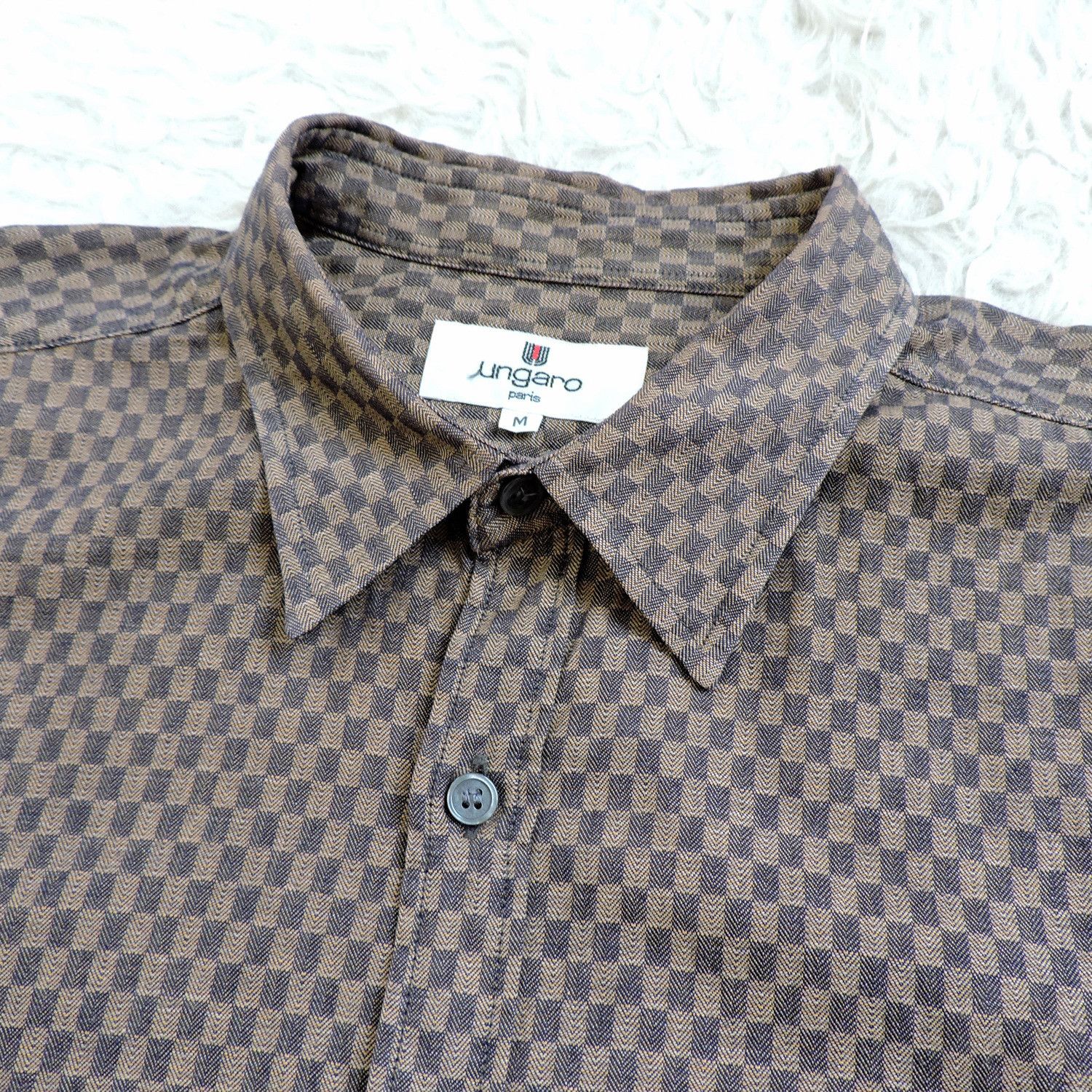 Emanuel Ungaro Emanuel Ungaro Plaid Long Sleeve Shirt Size US M / EU 48-50 / 2 - 4 Thumbnail