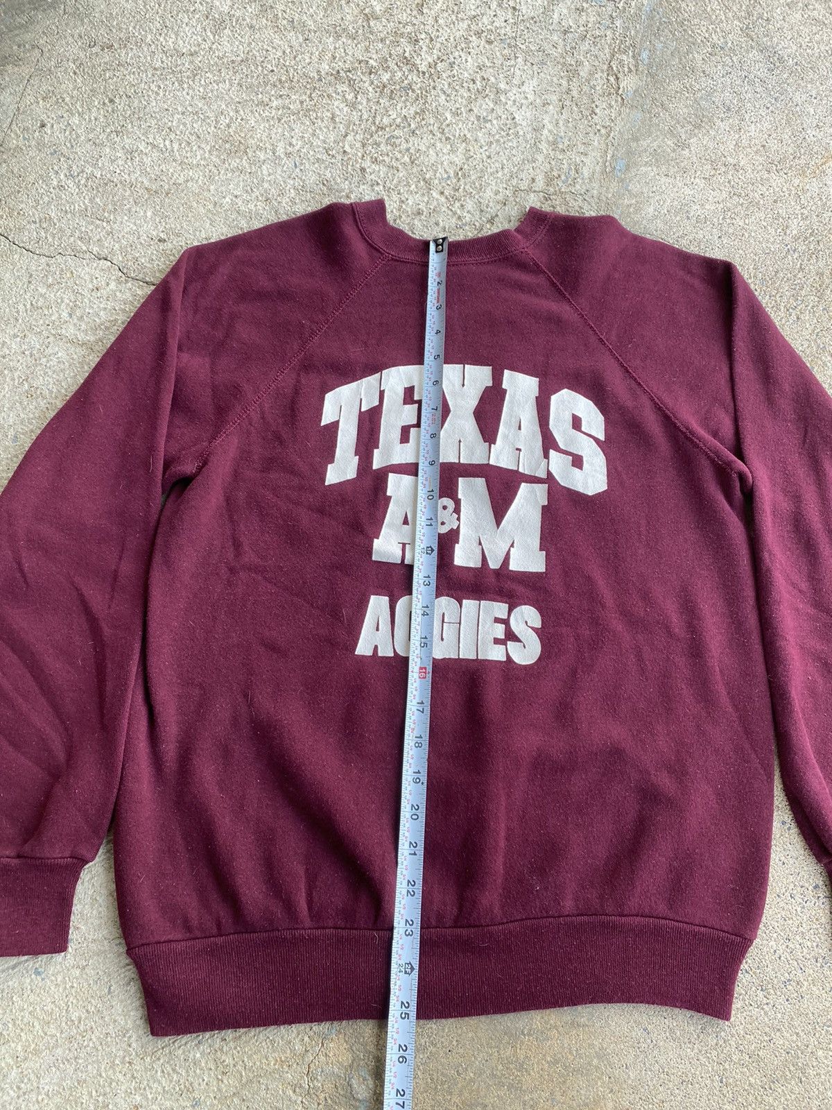 Vintage Vintage 80’s Tutlex Texas A&M Aggies Raglan Sweatshirt Size US M / EU 48-50 / 2 - 6 Thumbnail