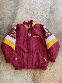 Vintage 90s Washington Redskins Men's Starter Jacket Indian NFL  Football Large