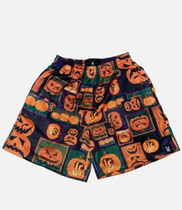 Lost Enterprises Lost Files Pumpkin Pattern Halloween Shorts Size US 32 / EU 48 - 1 Thumbnail