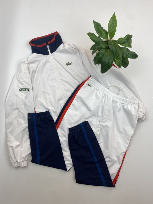 Vintage lacoste clearance tracksuit