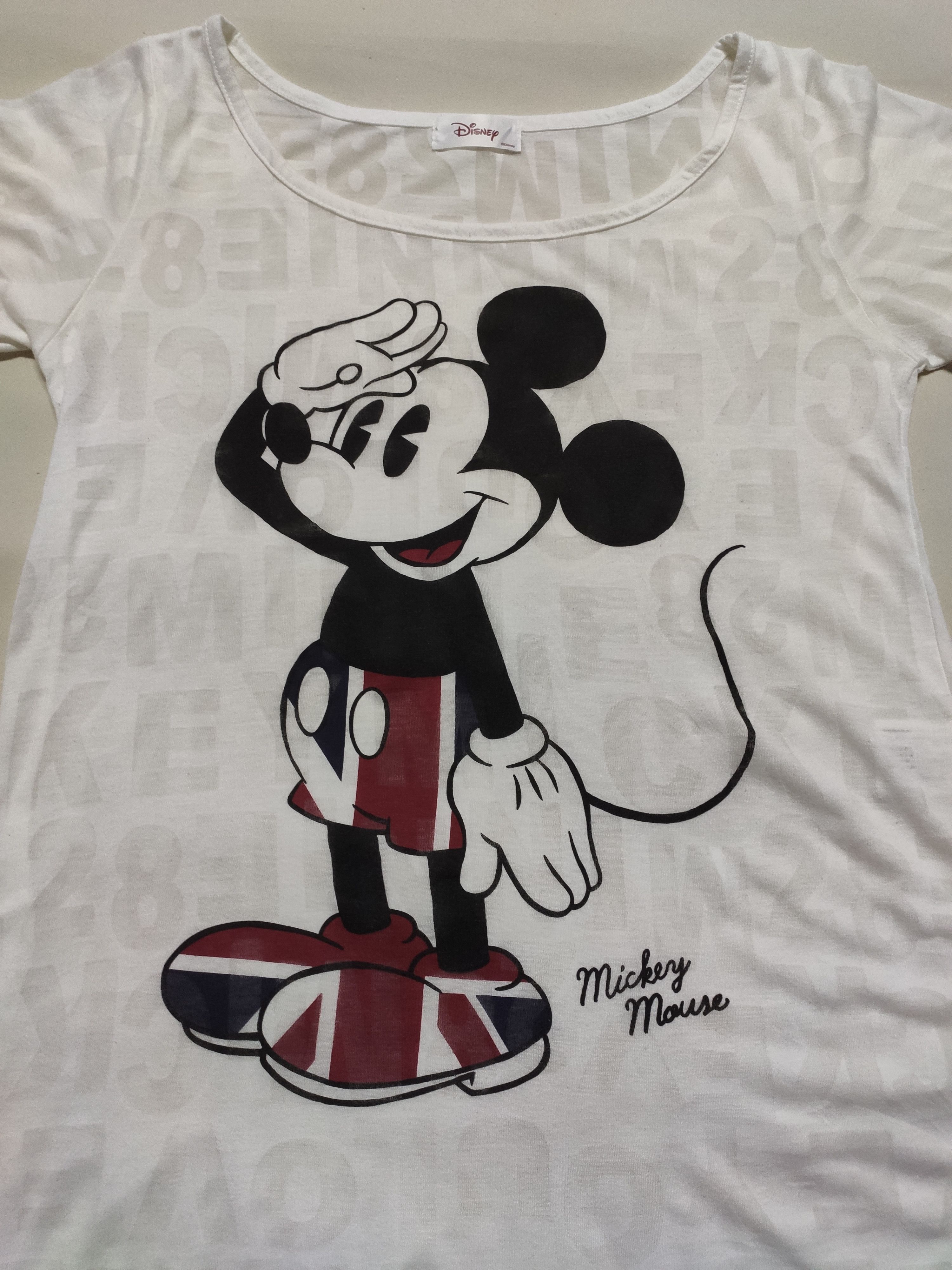 Disney × Mickey Mouse Disney Mickey Mouse Dress Tee Size M / US 6-8 / IT 42-44 - 3 Thumbnail