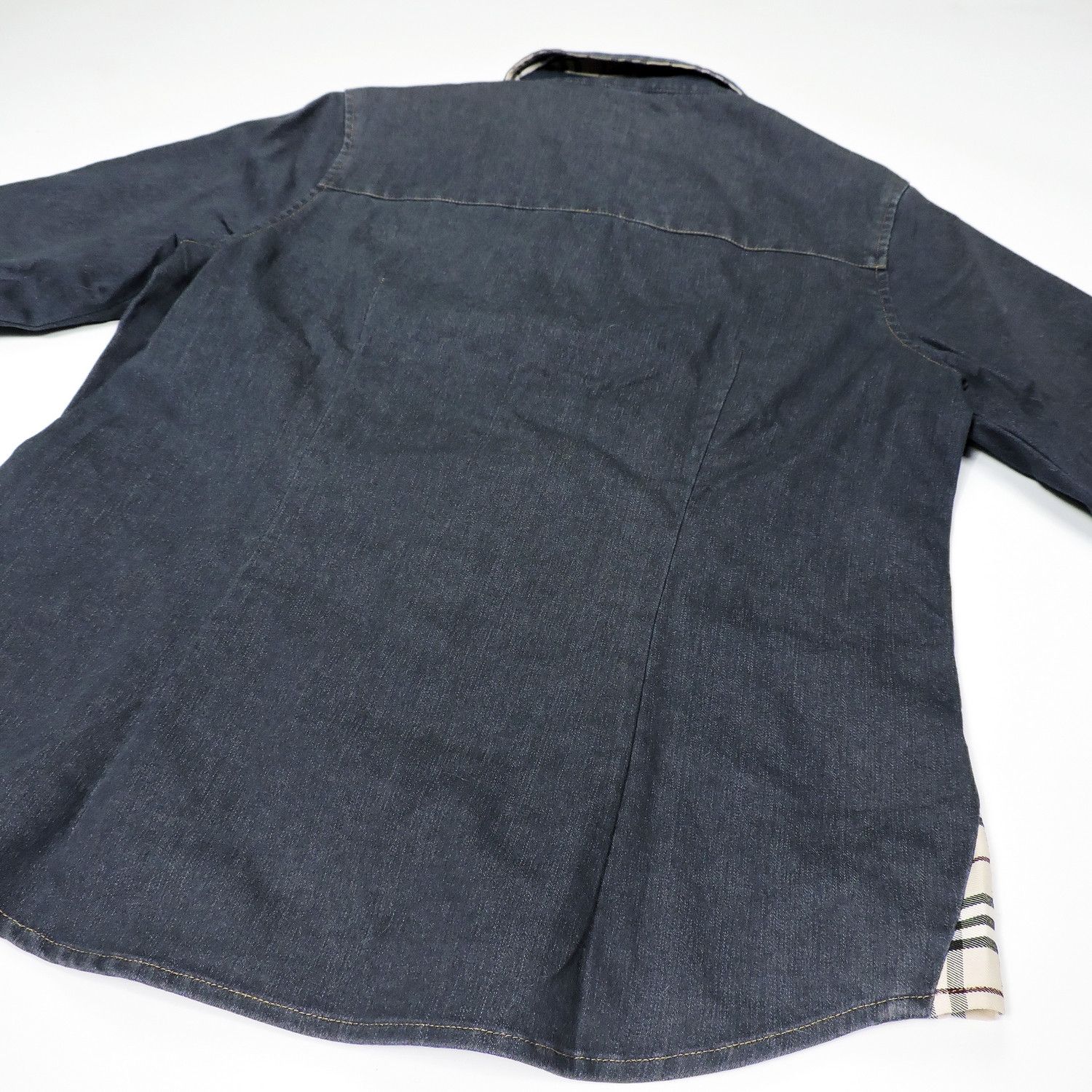 Burberry Burberry Grey Shirt Size M / US 6-8 / IT 42-44 - 11 Thumbnail