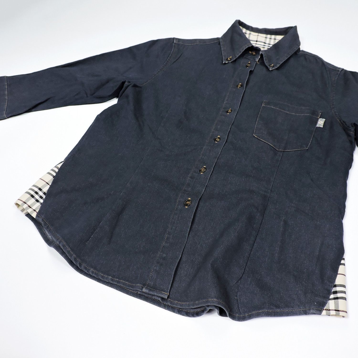 Burberry Burberry Grey Shirt Size M / US 6-8 / IT 42-44 - 9 Thumbnail