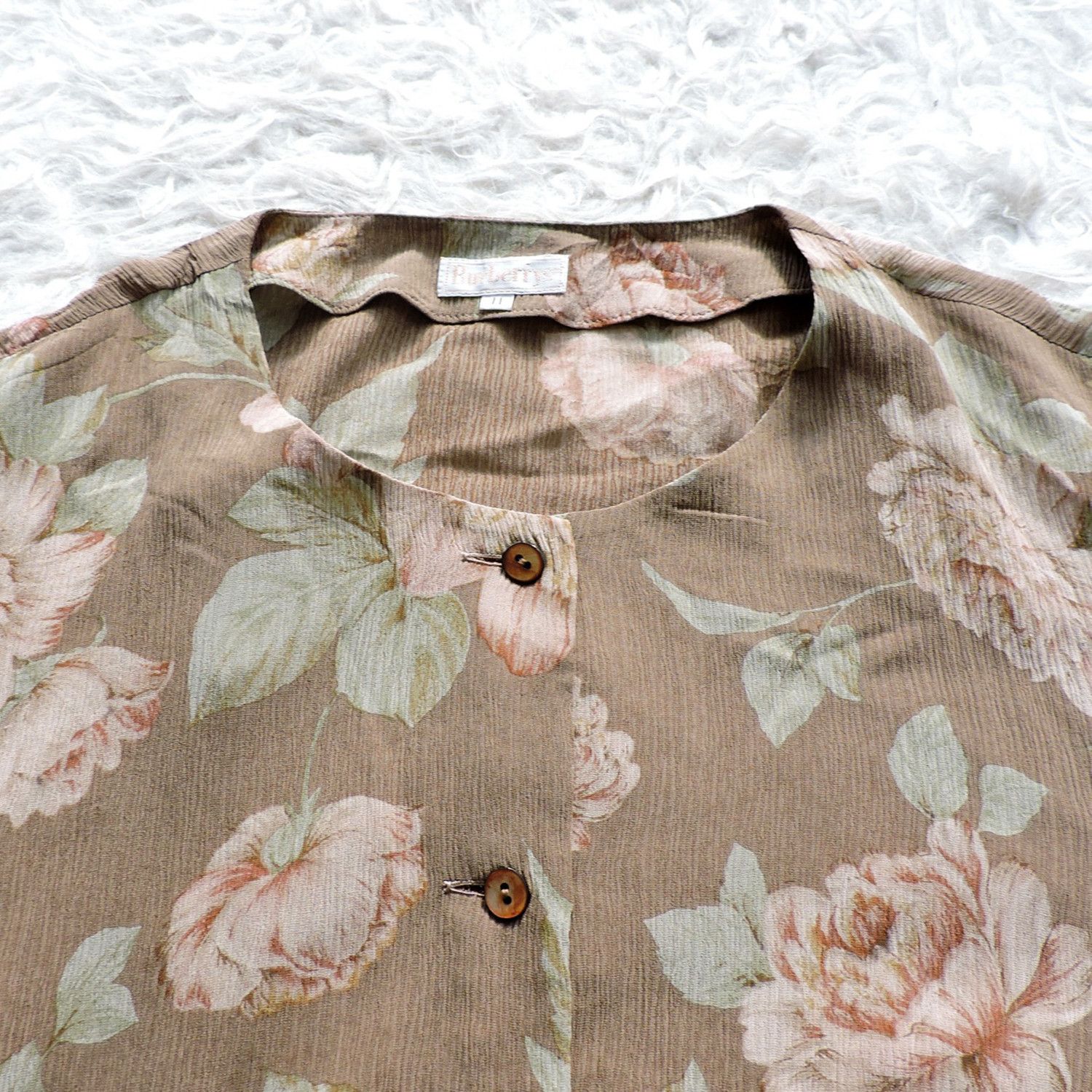 Burberry Burberry's Flowers Shirt Size M / US 6-8 / IT 42-44 - 6 Thumbnail