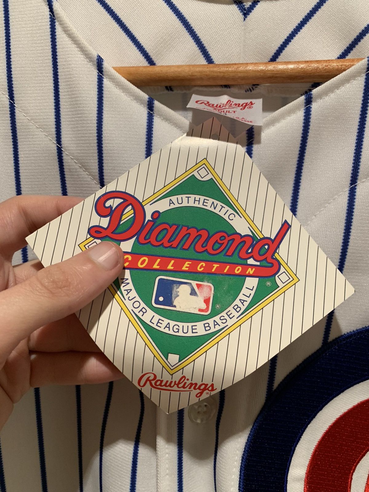 *RARE* Vintage New Rawlings Chicago Cubs MLB Baseball Jersey