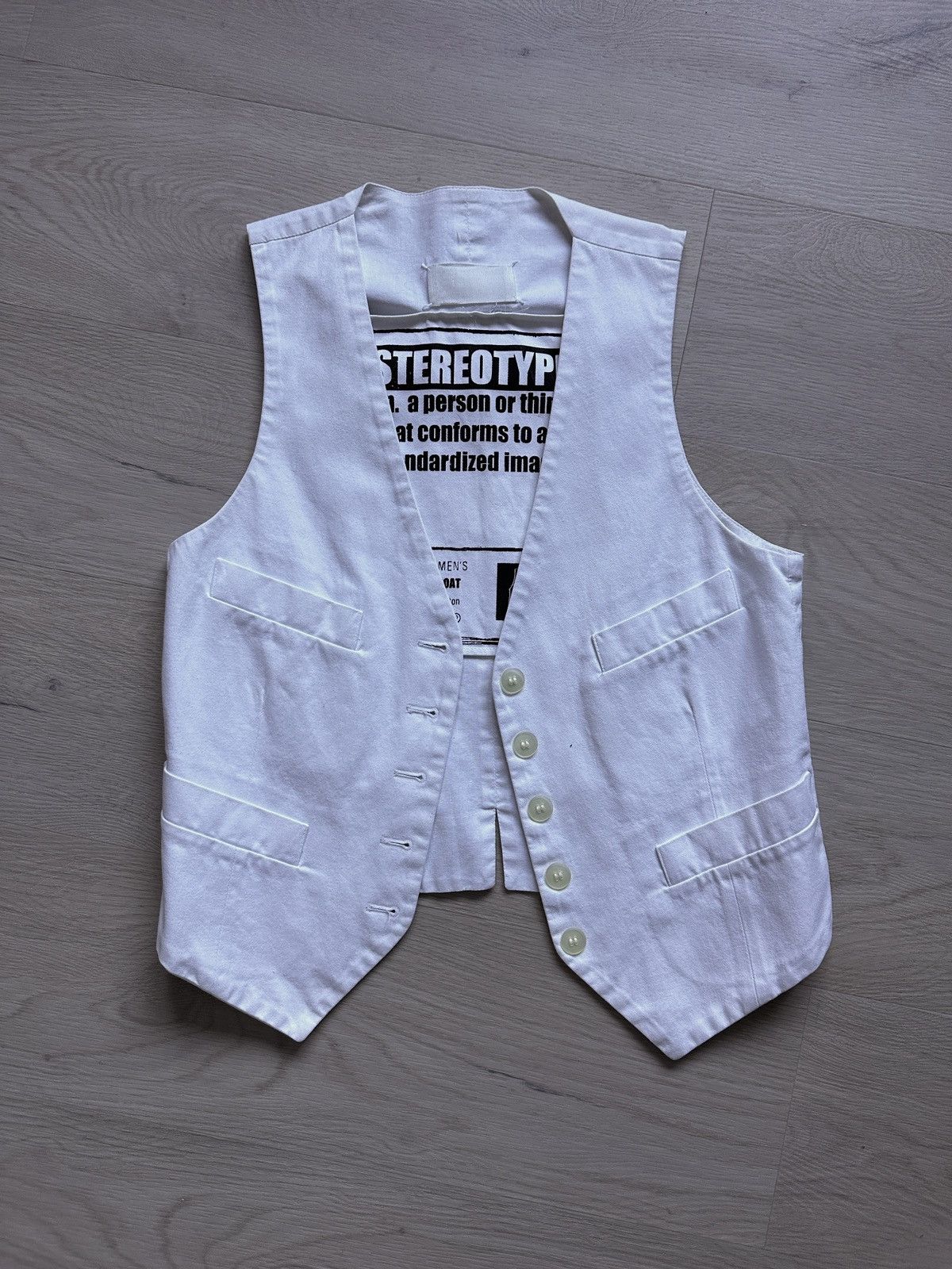 Maison Margiela Margiela 2000 spring vest Size S / US 4 / IT 40 - 1 Thumbnail