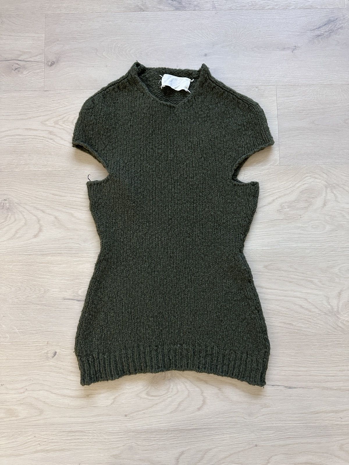 image of Maison Margiela Margiela Sweater in Green, Women's