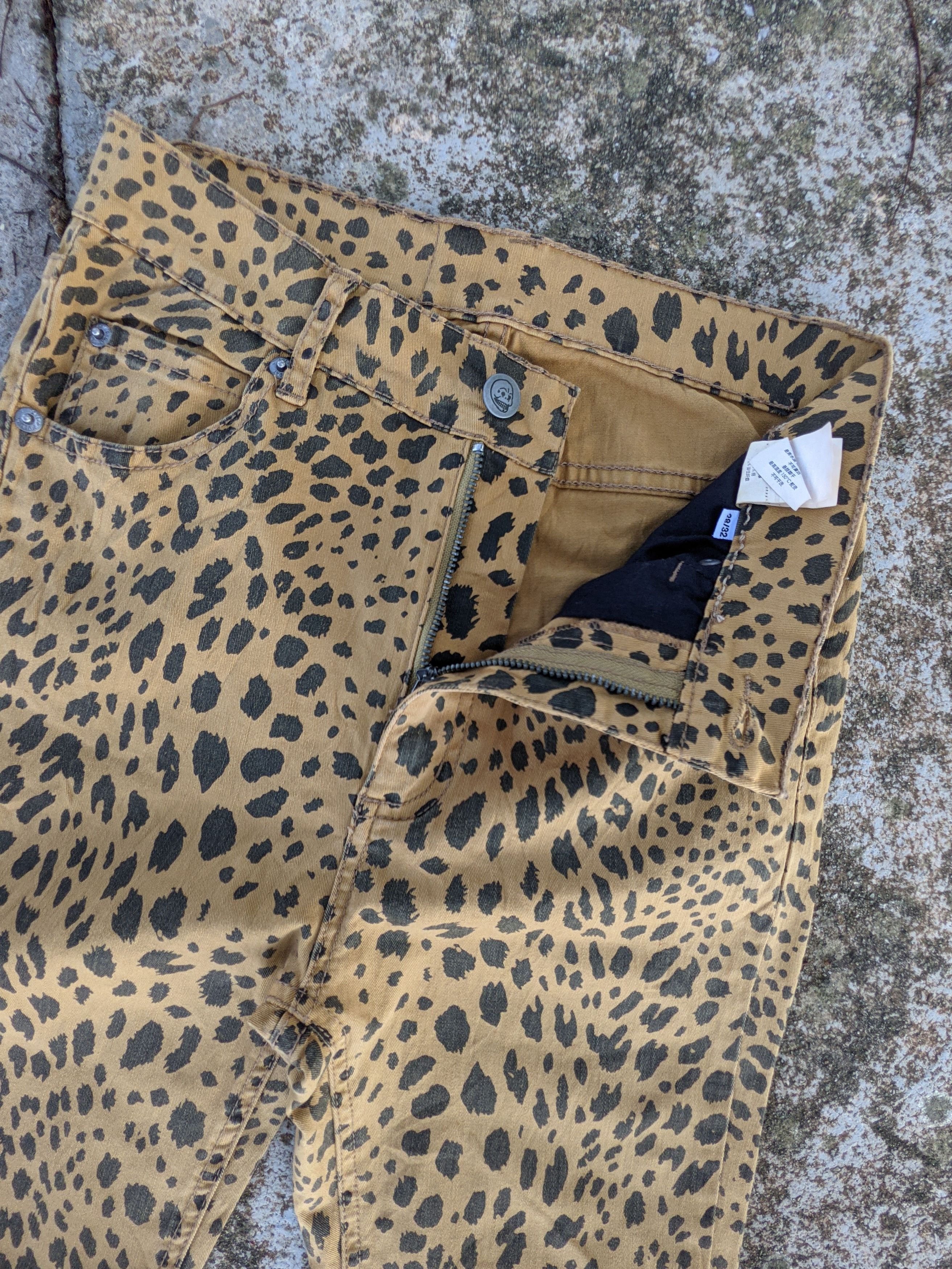 Cheap Monday × Japanese Brand ⚡️Steals⚡️ Cheap Monday Leopard Stretch Pant Size 26" / US 2 / IT 38 - 4 Thumbnail