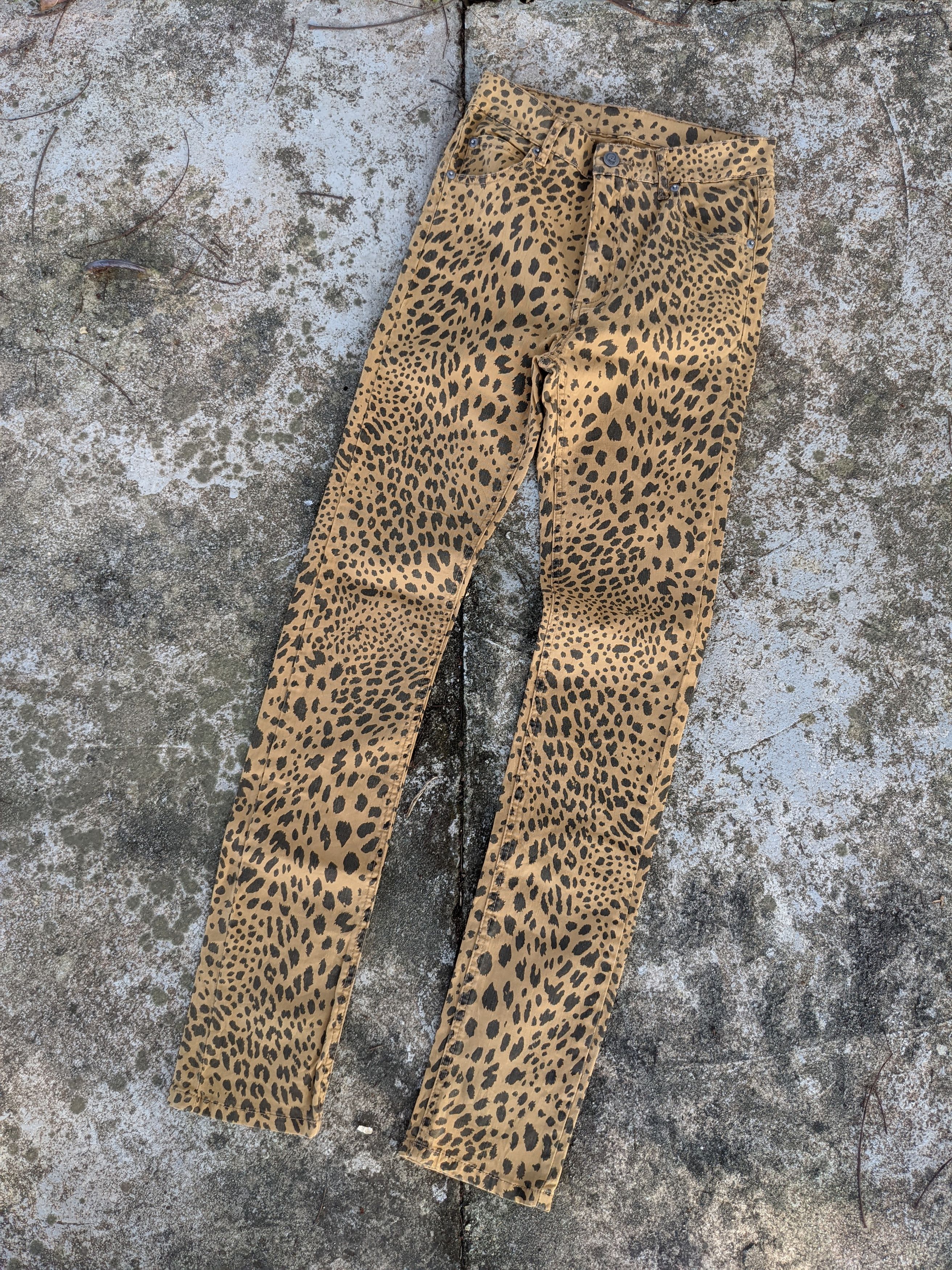 Image of Cheap Monday Leopard Stretch Pant, Women's (Size 26)