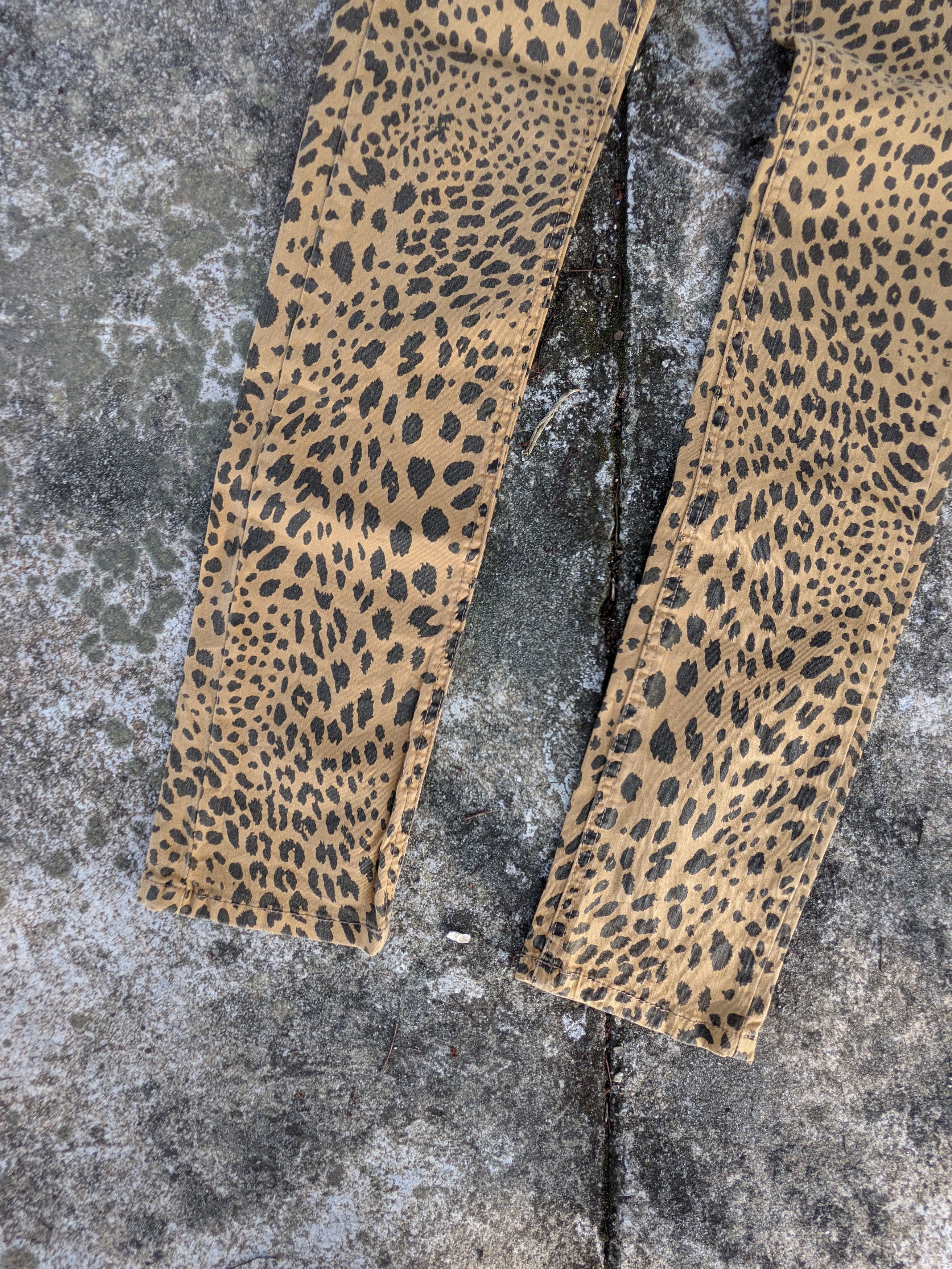 Cheap Monday × Japanese Brand ⚡️Steals⚡️ Cheap Monday Leopard Stretch Pant Size 26" / US 2 / IT 38 - 5 Thumbnail