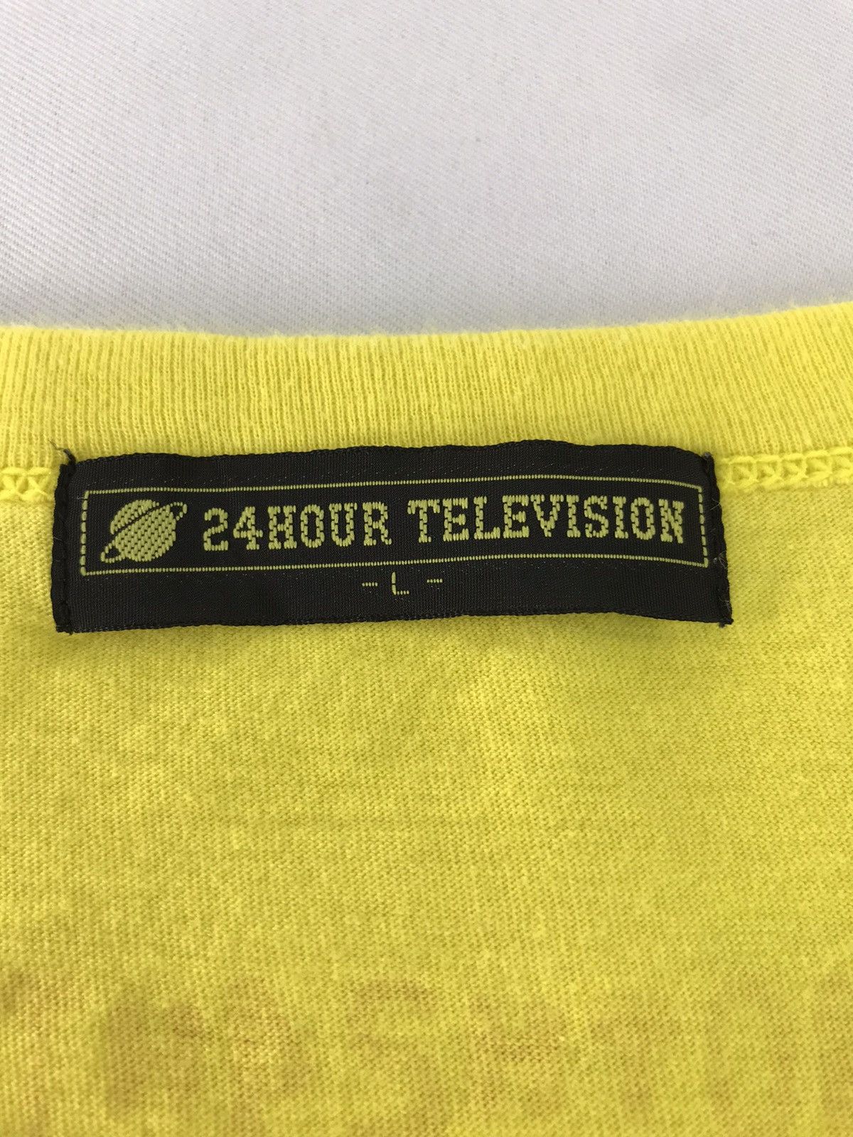 Japanese Brand × Vintage 24 Hour Television 24 40TH24HTU Abstract Logo K201j Size US L / EU 52-54 / 3 - 3 Thumbnail