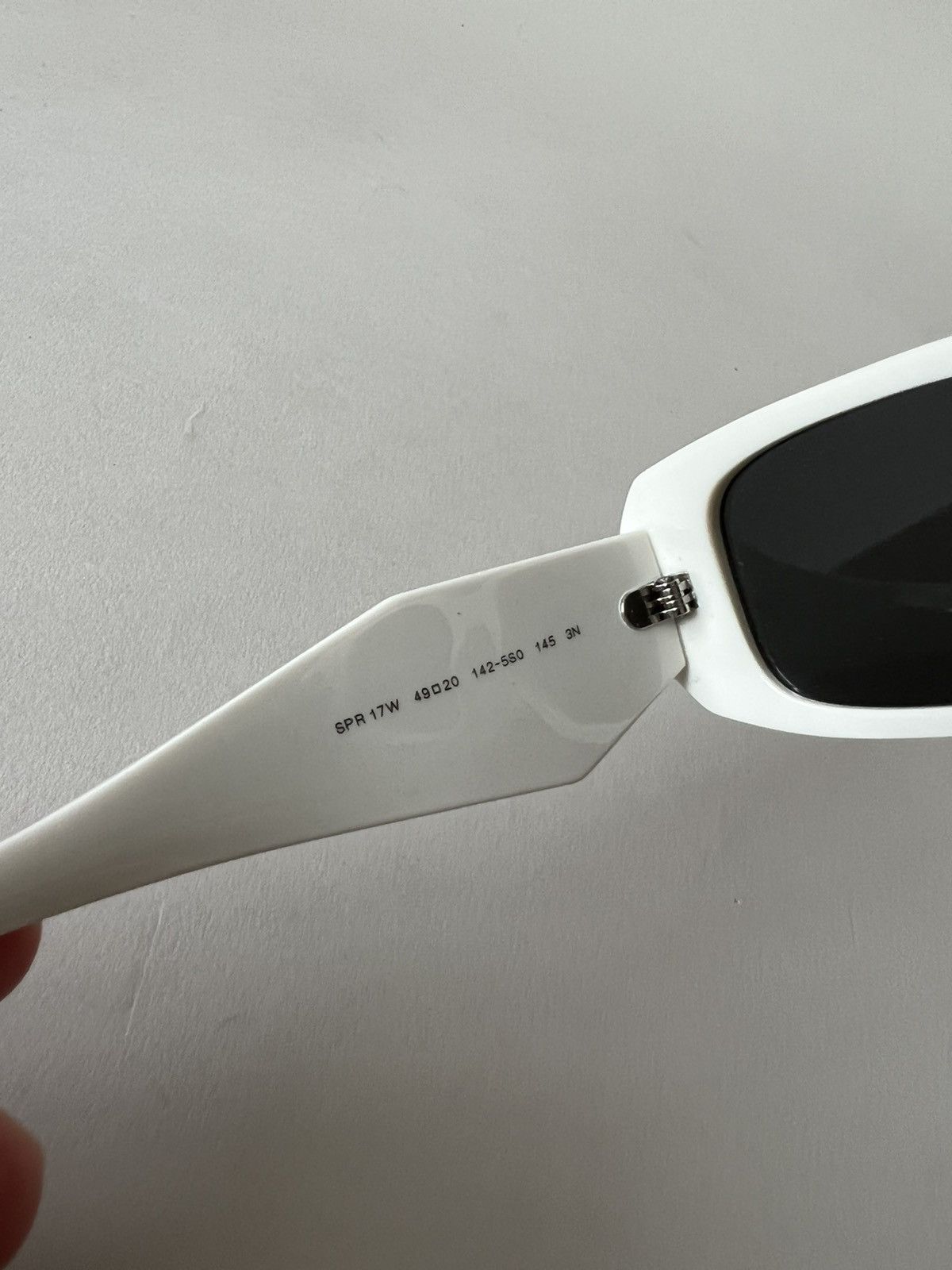 Prada Prada Frame Logo Sunglasses Size ONE SIZE - 6 Thumbnail