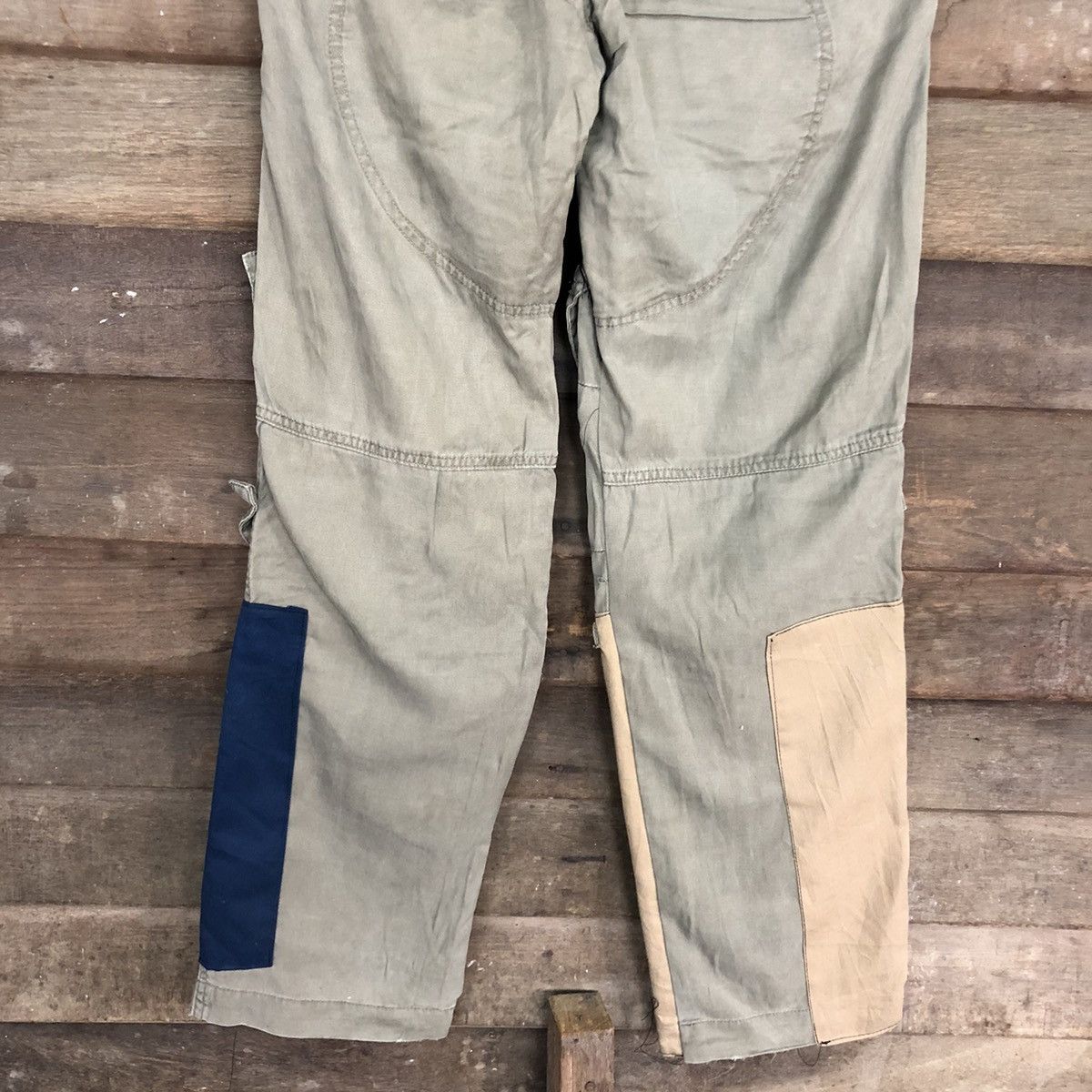 Japanese Brand DLL Acoustic Custom Multipocket Cargo Pants #c1245DL Size US 27 - 10 Thumbnail