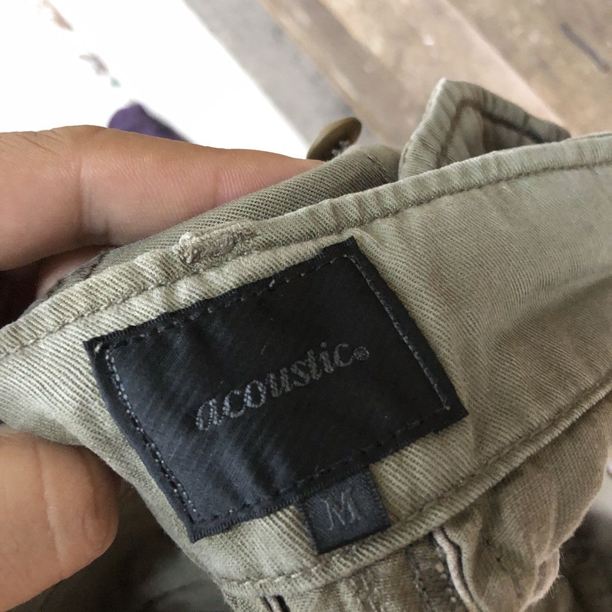 Japanese Brand DLL Acoustic Custom Multipocket Cargo Pants #c1245DL Size US 27 - 11 Thumbnail