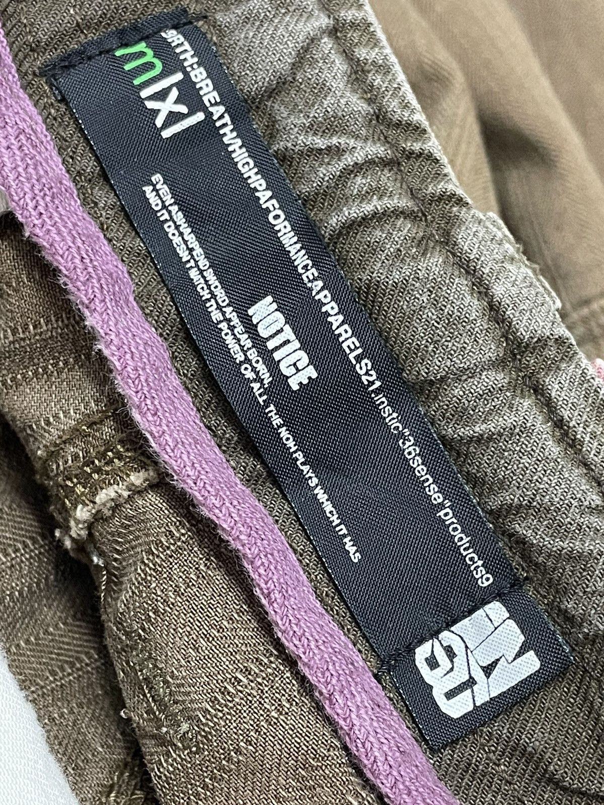 Japanese Brand × Le Grande Bleu (L.G.B.) × Vintage VERY RARE🔥BREATH x Number 9 Street Fashion Cargo Pants Size US 32 / EU 48 - 6 Thumbnail