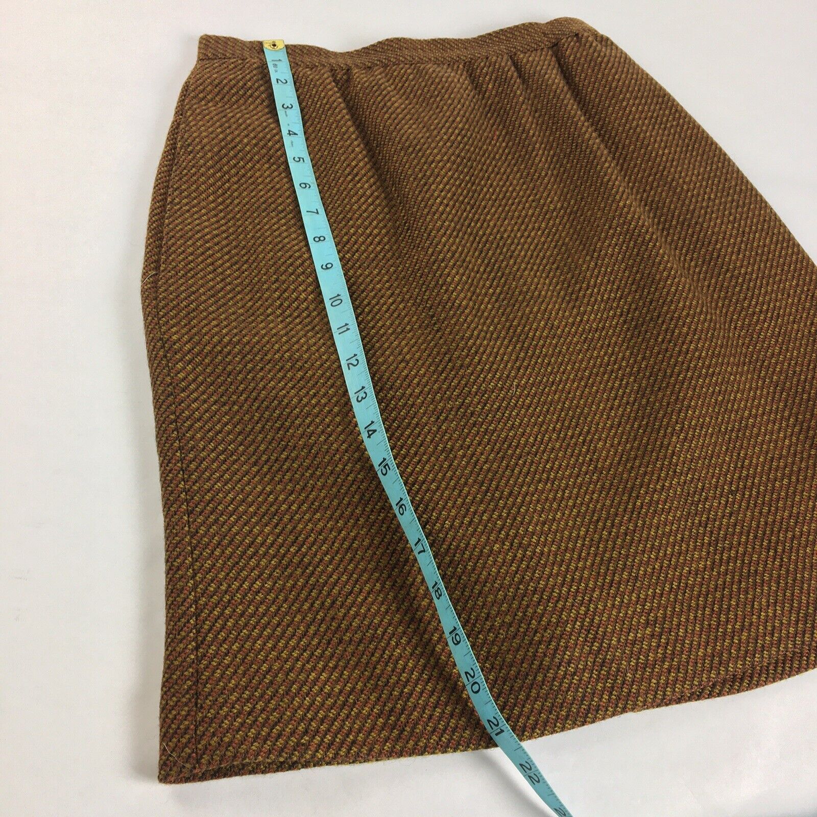 Other × Vintage Vintage 70s Margaret Godfrey Bagatelle Wool Pencil Skirt Size 26" / US 2 / IT 38 - 10 Thumbnail