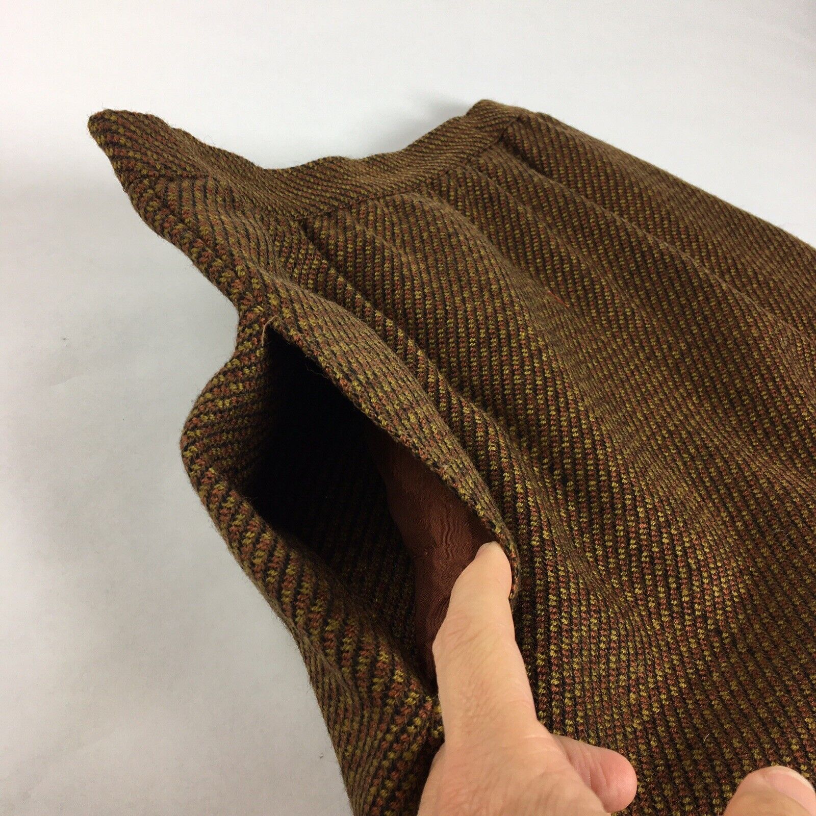 Other × Vintage Vintage 70s Margaret Godfrey Bagatelle Wool Pencil Skirt Size 26" / US 2 / IT 38 - 7 Thumbnail