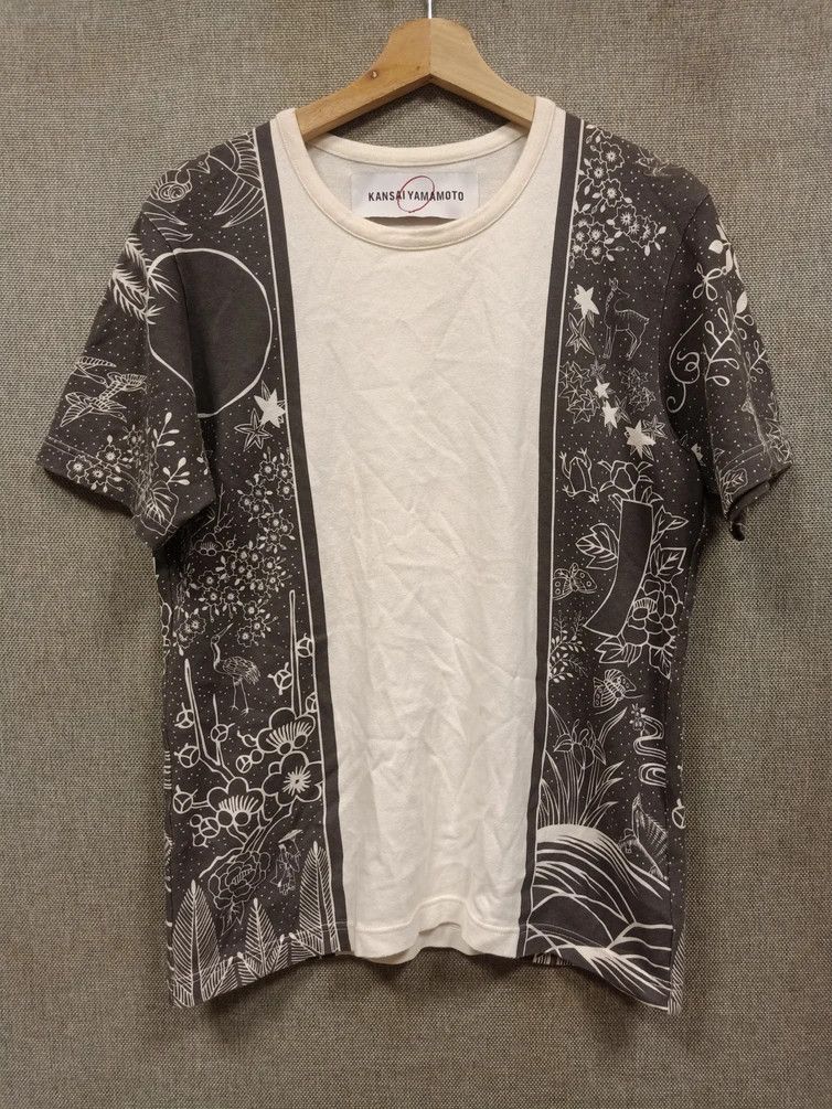Kansai Yamamoto vintage t shirt Kansai Yamamoto made in japan Size US M / EU 48-50 / 2 - 1 Thumbnail