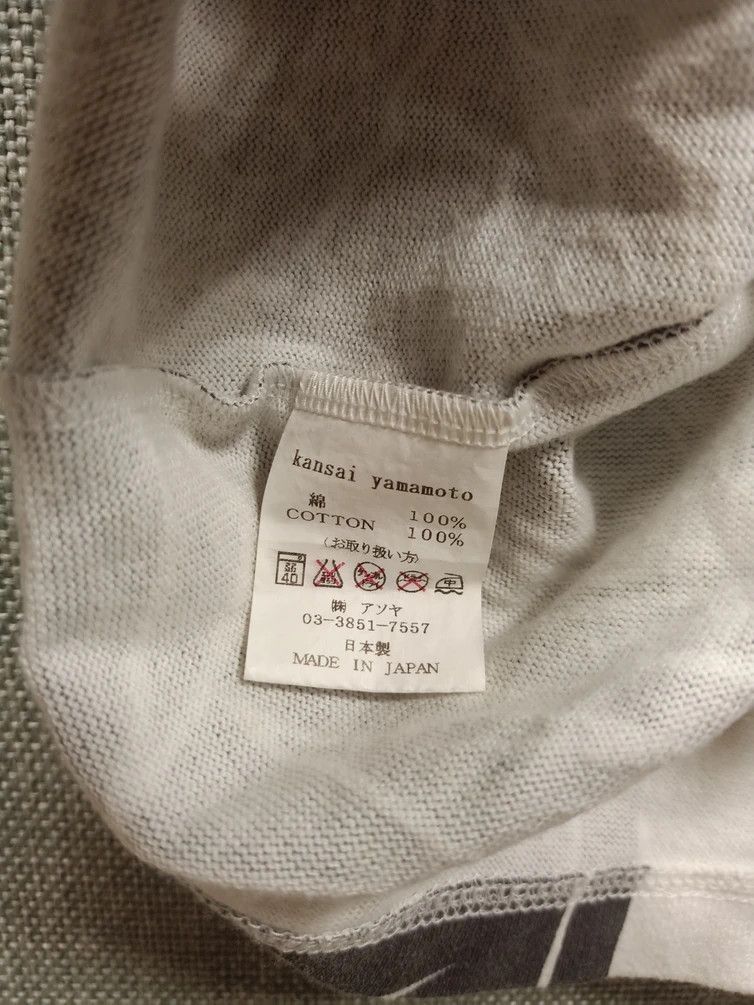 Kansai Yamamoto vintage t shirt Kansai Yamamoto made in japan Size US M / EU 48-50 / 2 - 4 Thumbnail