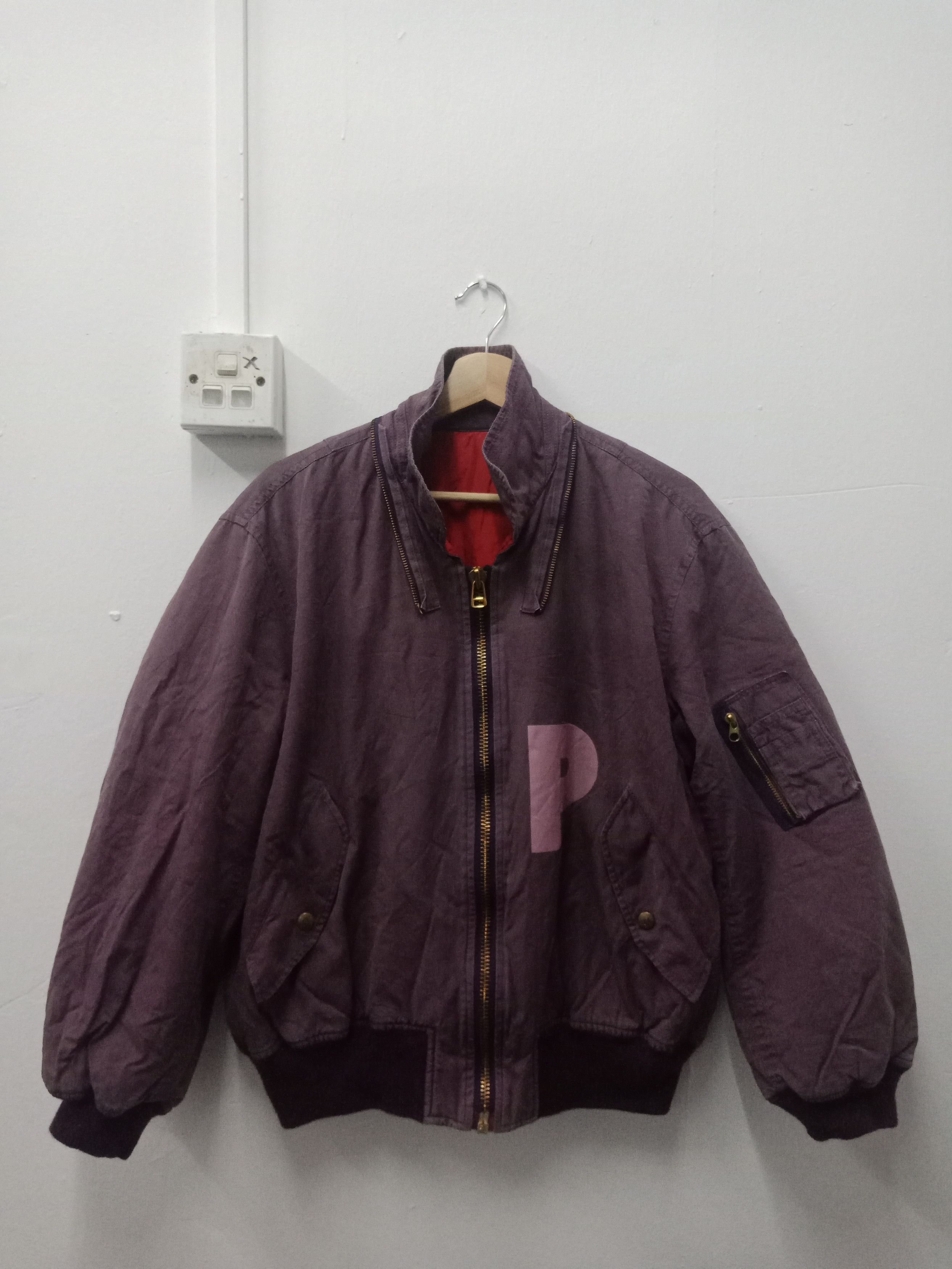 Pink House Pink House Spell Out Bomber Size US L / EU 52-54 / 3 - 3 Thumbnail