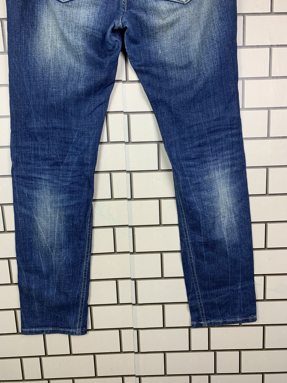 If Six Was Nine × Japanese Brand Japanese Brand Marble Distressed Denim Size US 34 / EU 50 - 13 Thumbnail