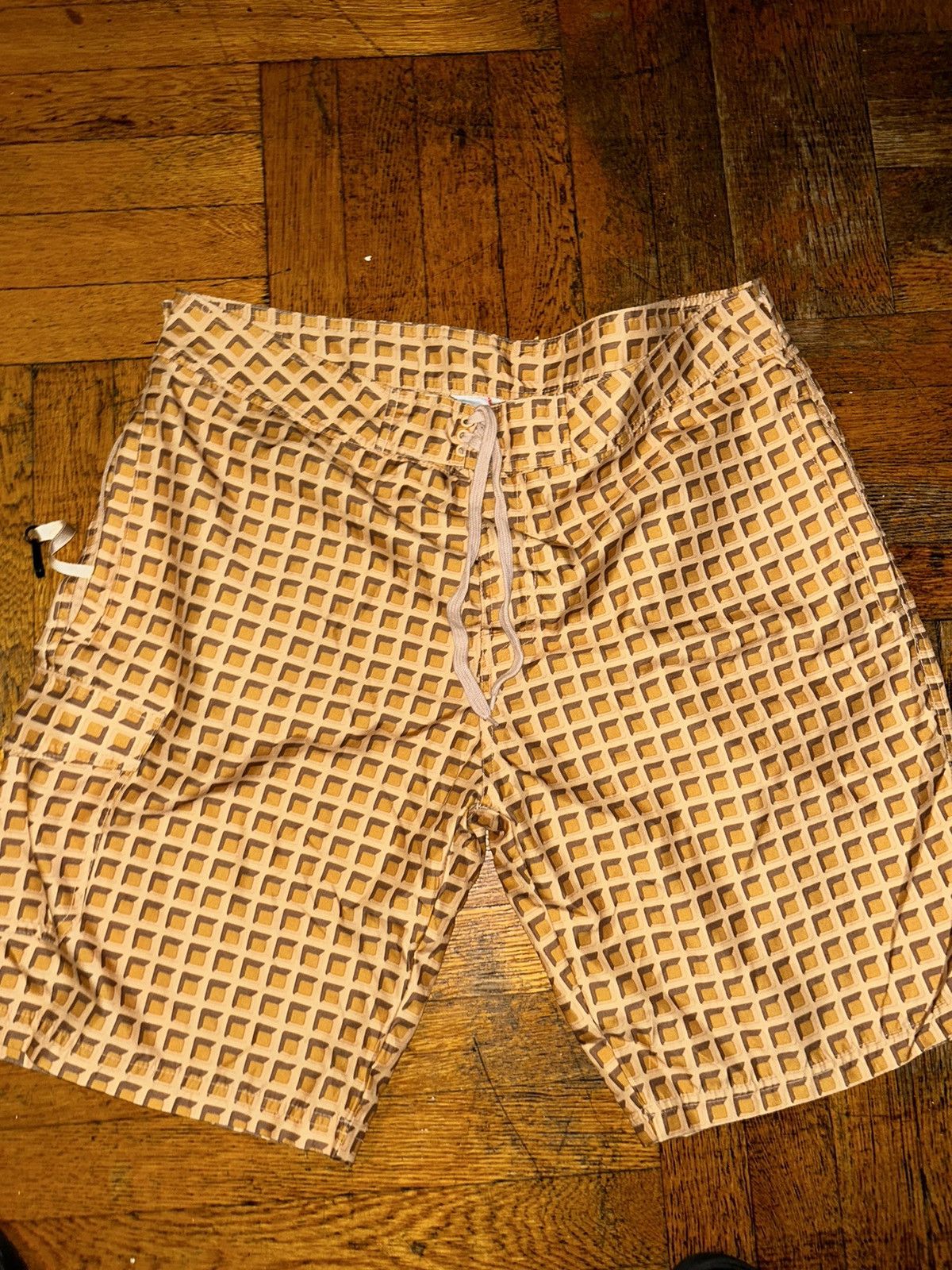 image of Billionaire Boys Club Waffle Shorts in Tan, Men's (Size 33)