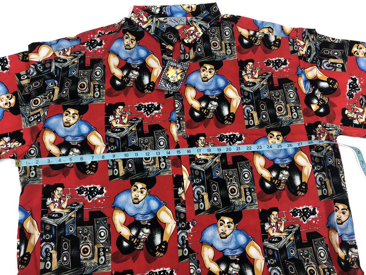 Vintage Vintage NWT Y2K Up Roc NYC Subway Graffiti Hip Hop Shirt Size US XXL / EU 58 / 5 - 6 Thumbnail