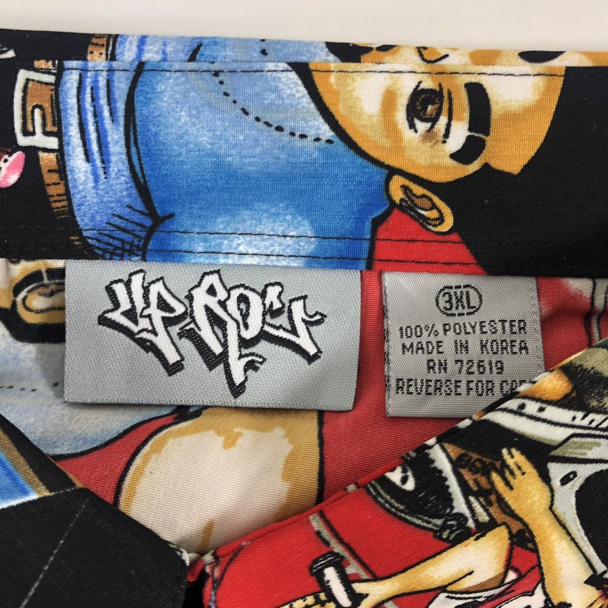 Vintage Vintage NWT Y2K Up Roc NYC Subway Graffiti Hip Hop Shirt Size US XXL / EU 58 / 5 - 4 Thumbnail