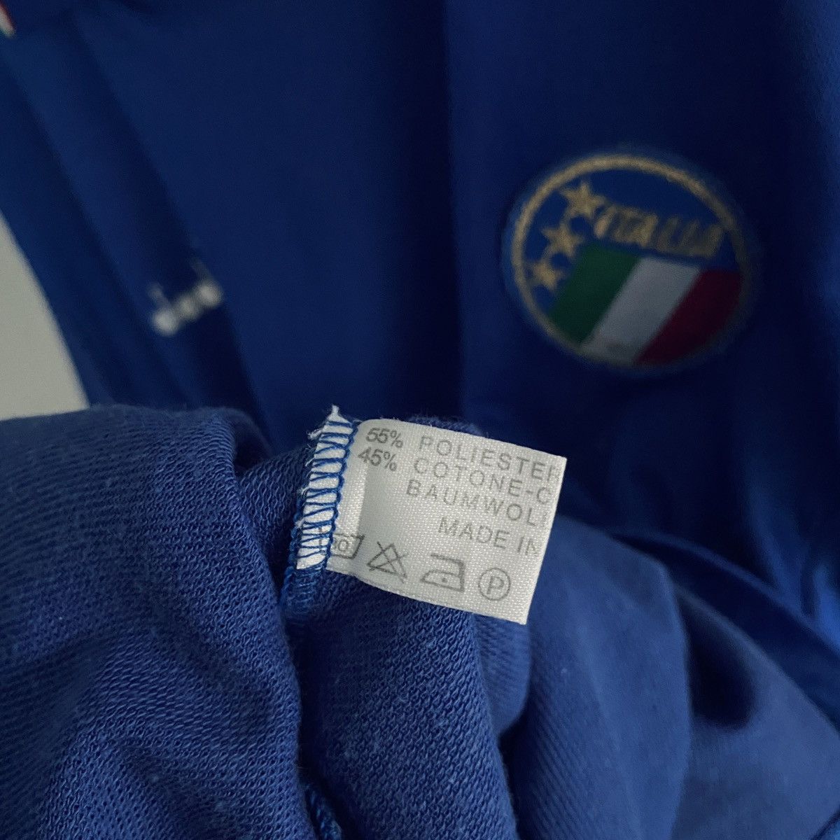 Diadora × Vintage 1986 1988 Italy National Diadora Vintage Home Soccer Jersey Size US M / EU 48-50 / 2 - 9 Thumbnail