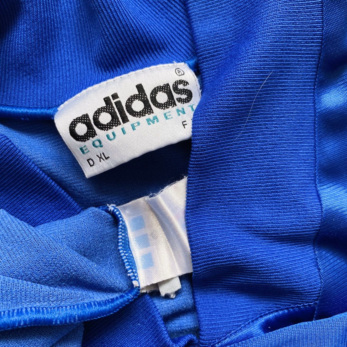 Adidas × Vintage 90s Vis Sol Adidas Equipment Vintage Jersey Size US XL / EU 56 / 4 - 4 Thumbnail
