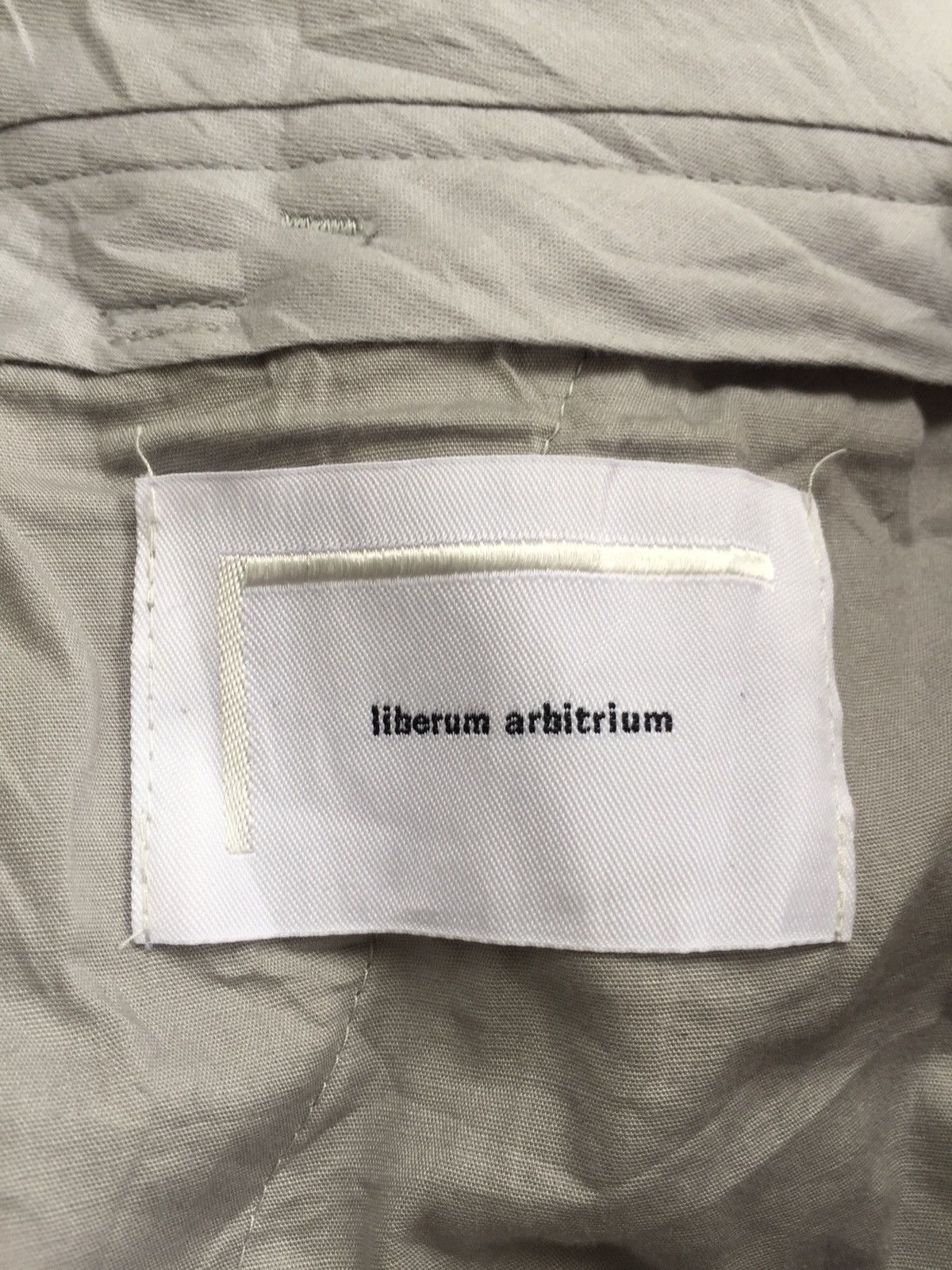 Japanese Brand 🇯🇵 Made Liberum Arbitrium White Line Slim Pants Size US 32 / EU 48 - 7 Thumbnail