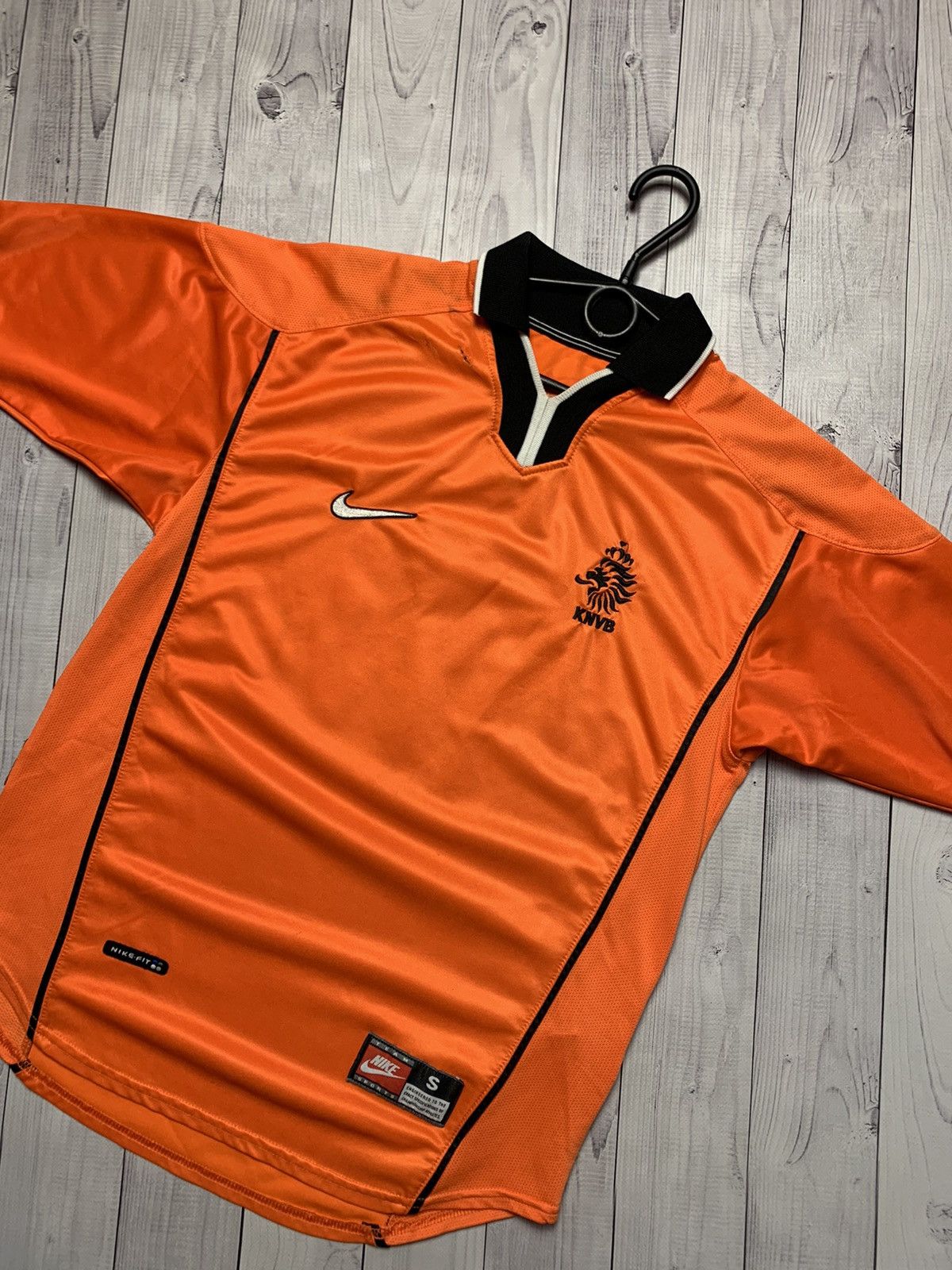 Nike × Vintage Vintage Nike Nederland 10 Seedorf Holland size S Size US S / EU 44-46 / 1 - 3 Thumbnail