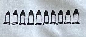 Tom Sachs XL Extra Large Ten Bullets Tee IT WON'T FAIL BECAUSE OF ME Size US XL / EU 56 / 4 - 10 Thumbnail