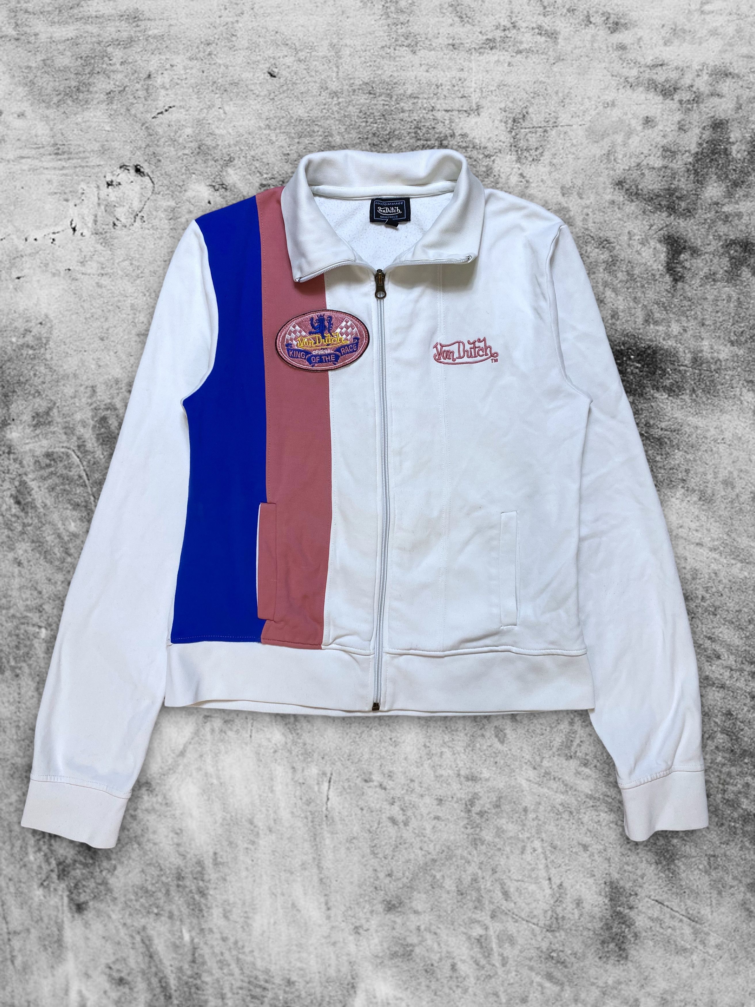 Vintage × Von Dutch Von dutch vintage y2k white zip hoodie streetwear skater Size M / US 6-8 / IT 42-44 - 1 Thumbnail