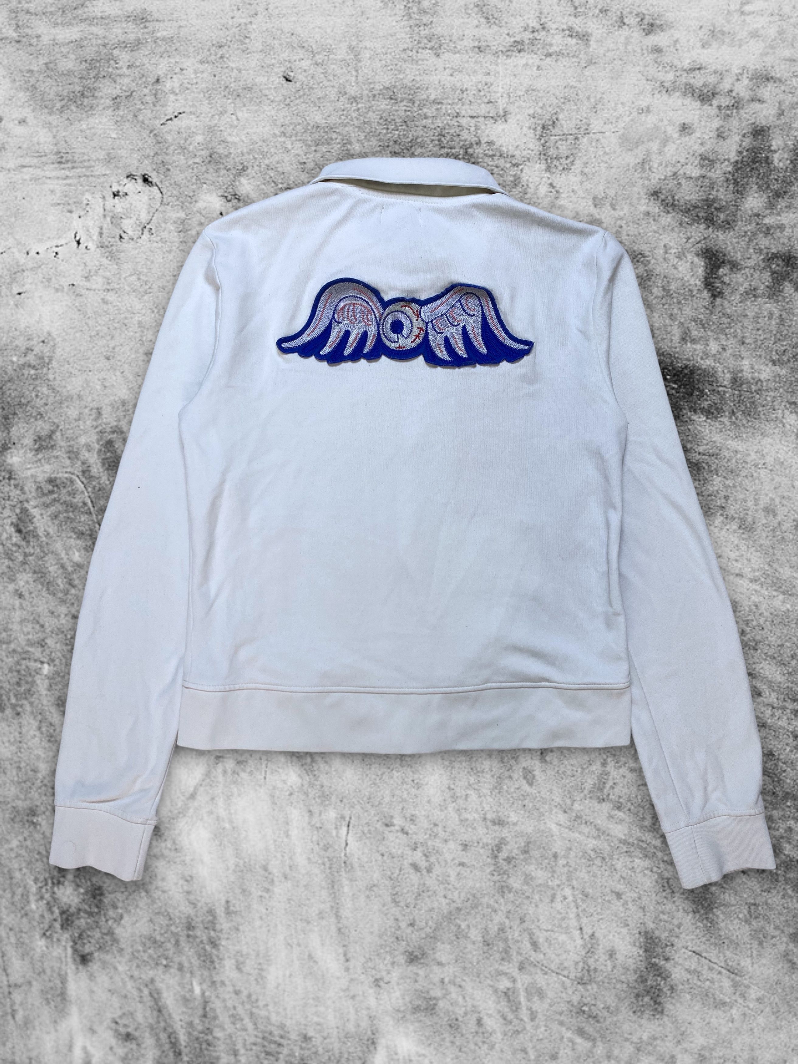 Vintage × Von Dutch Von dutch vintage y2k white zip hoodie streetwear skater Size M / US 6-8 / IT 42-44 - 2 Thumbnail