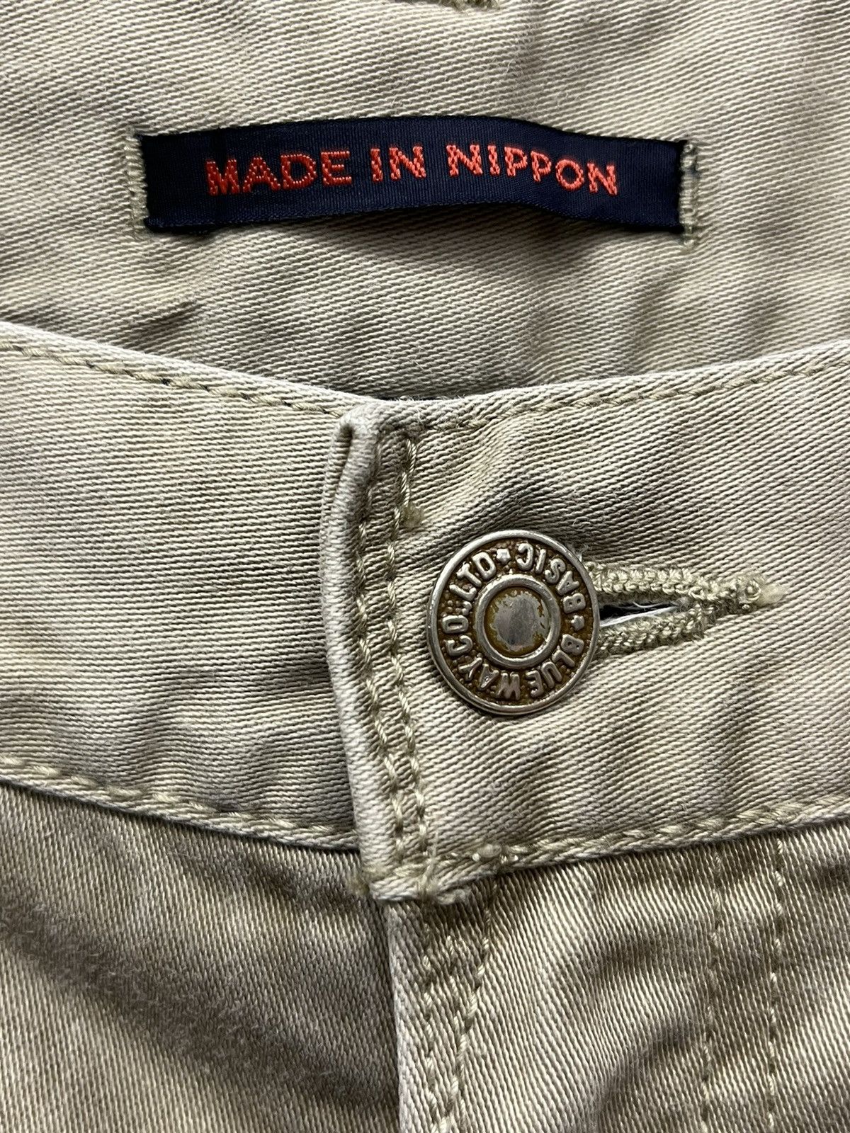 Japan Blue FYE🔥Punk Whisker Smokes Chino Cotton Flare KAPITAL Style Size US 29 - 9 Thumbnail