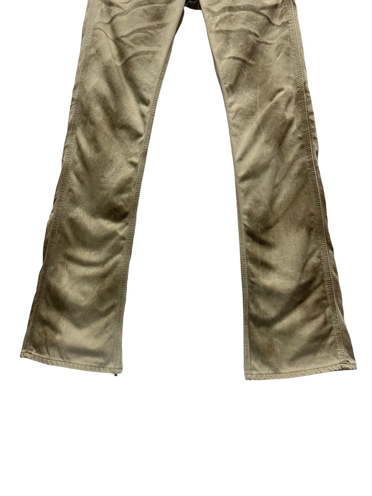 Japan Blue FYE🔥Punk Whisker Smokes Chino Cotton Flare KAPITAL Style Size US 29 - 5 Thumbnail