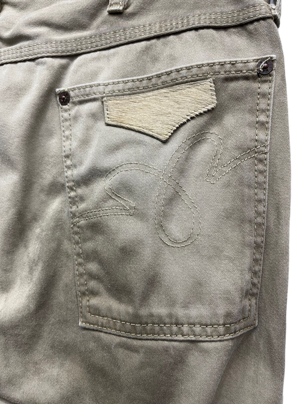 Japan Blue FYE🔥Punk Whisker Smokes Chino Cotton Flare KAPITAL Style Size US 29 - 8 Thumbnail