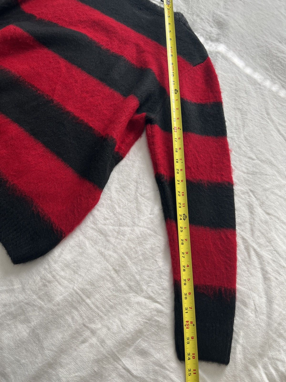Vintage Vintage stripe punk sweater jumper oversized boxy M L Size US L / EU 52-54 / 3 - 5 Thumbnail