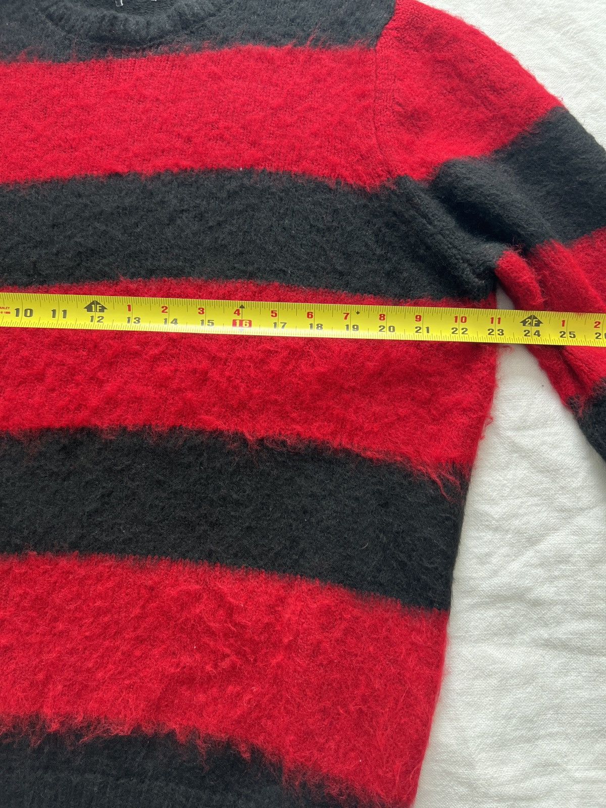 Vintage Vintage stripe punk sweater jumper oversized boxy M L Size US L / EU 52-54 / 3 - 4 Thumbnail