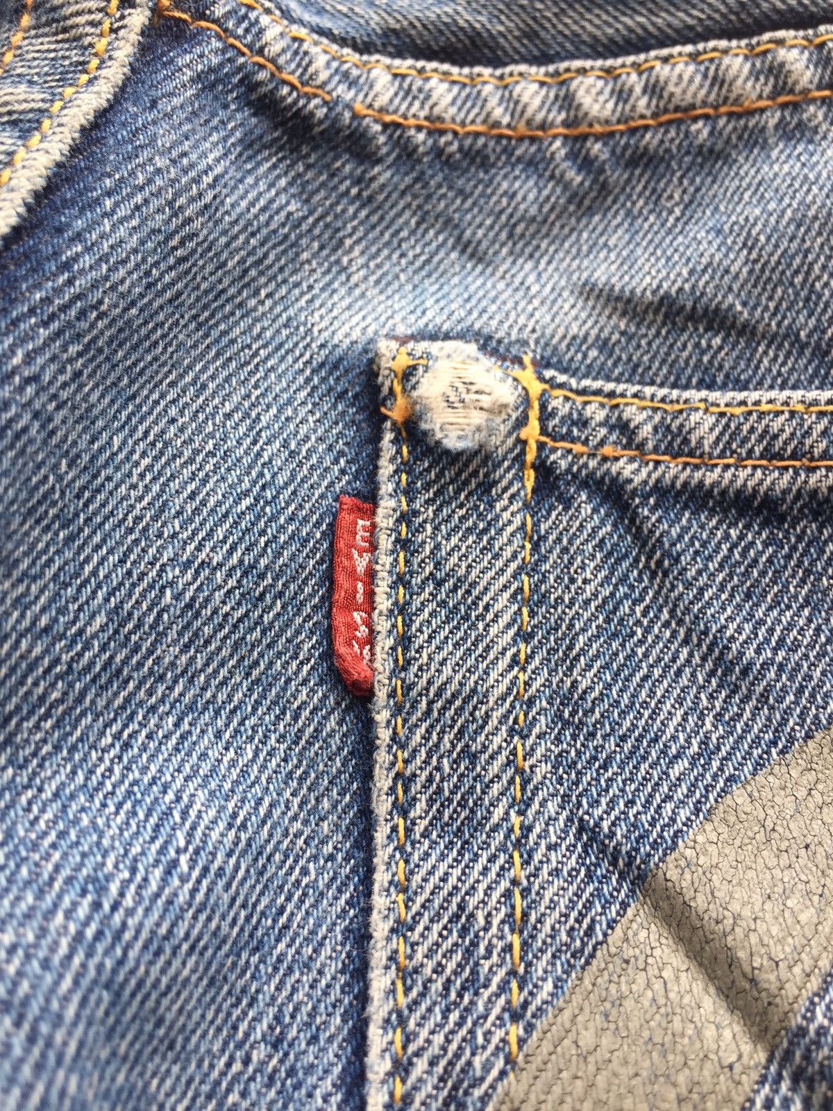 Evisu EVISU DAICOCK DISTRESSED SELVEDGE DENIM Size US 32 / EU 48 - 13 Thumbnail