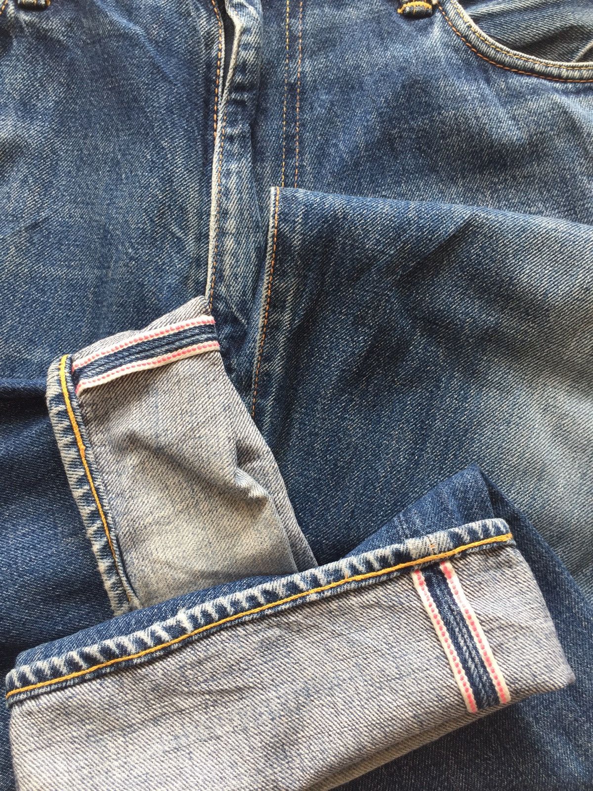 Evisu EVISU DAICOCK DISTRESSED SELVEDGE DENIM Size US 32 / EU 48 - 16 Thumbnail