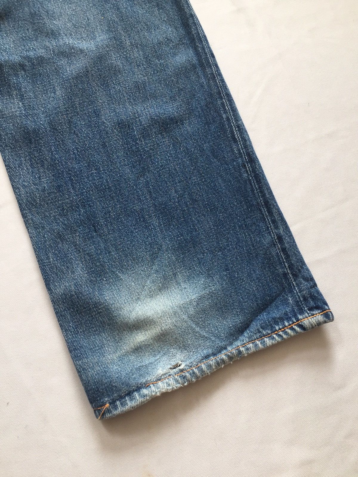 Evisu EVISU DAICOCK DISTRESSED SELVEDGE DENIM Size US 32 / EU 48 - 18 Thumbnail