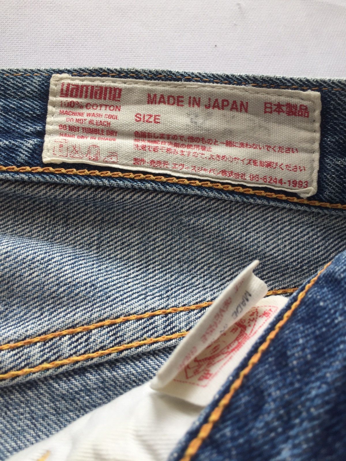 Evisu EVISU DAICOCK DISTRESSED SELVEDGE DENIM Size US 32 / EU 48 - 10 Thumbnail