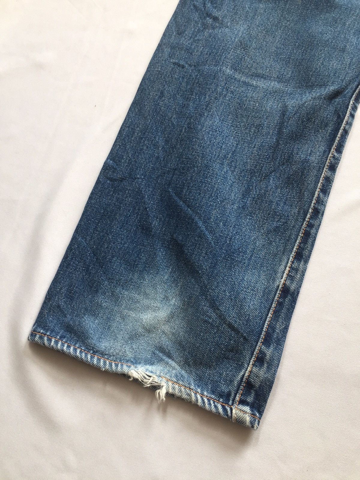 Evisu EVISU DAICOCK DISTRESSED SELVEDGE DENIM Size US 32 / EU 48 - 19 Thumbnail