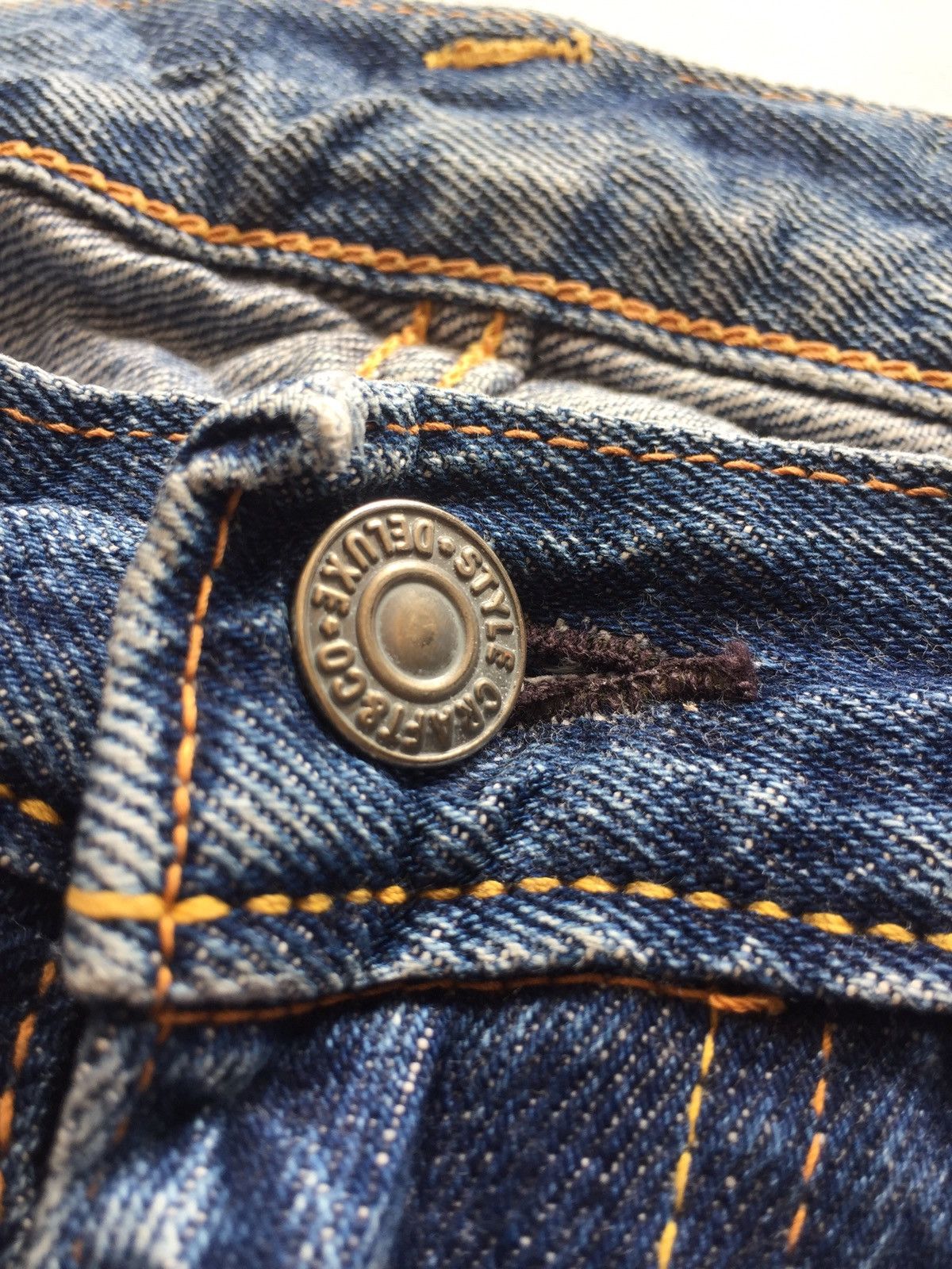 Evisu EVISU DAICOCK DISTRESSED SELVEDGE DENIM Size US 32 / EU 48 - 9 Thumbnail