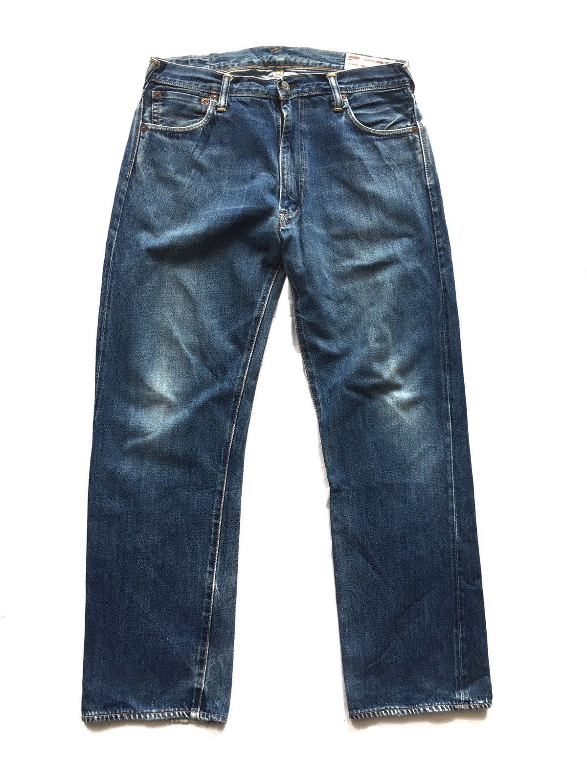 Evisu EVISU DAICOCK DISTRESSED SELVEDGE DENIM Size US 32 / EU 48 - 2 Thumbnail
