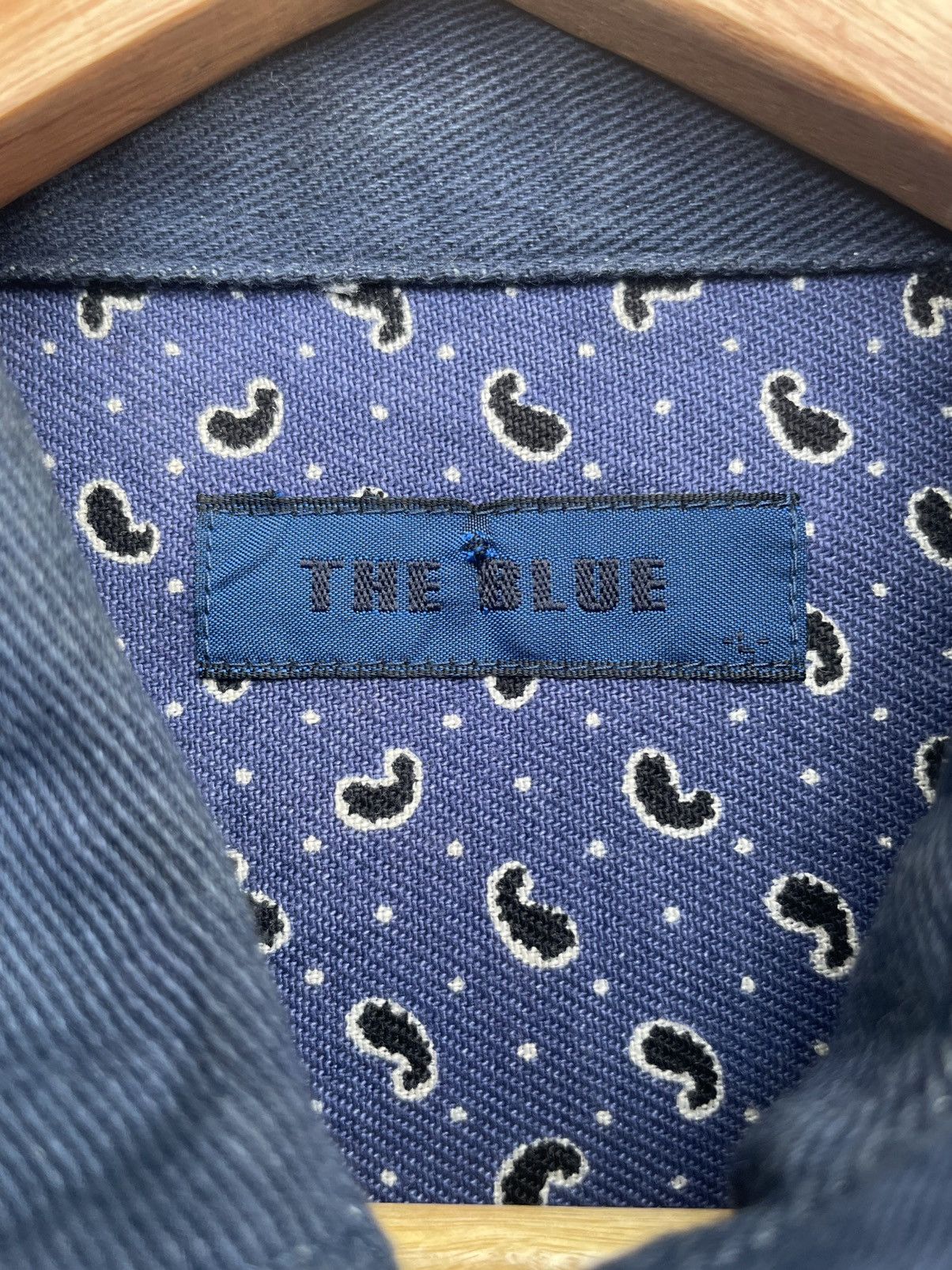 Japanese Brand The Blue Paisley Work Shirt Size US L / EU 52-54 / 3 - 8 Thumbnail