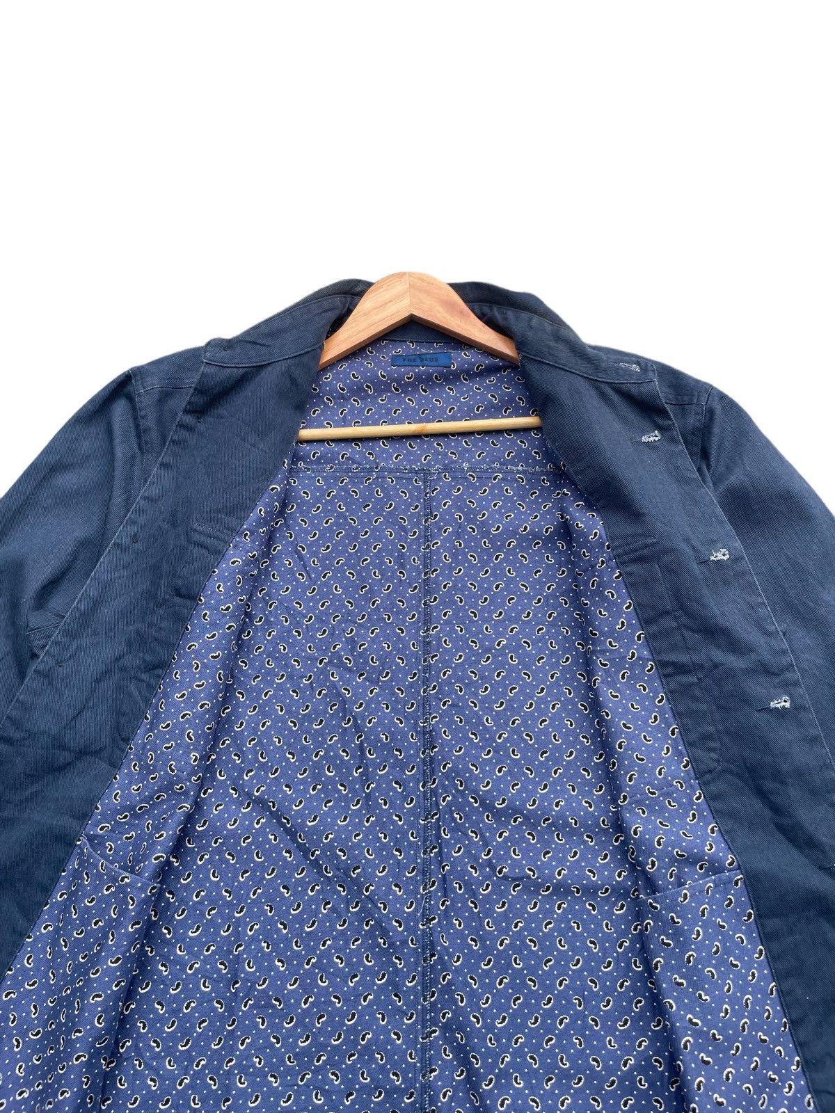 Japanese Brand The Blue Paisley Work Shirt Size US L / EU 52-54 / 3 - 10 Thumbnail